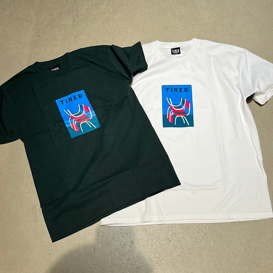 Tired Chair T-Shirt White M
