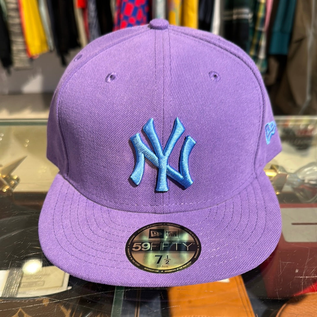 New Era Cap NY Purple/Blue 7 1/2