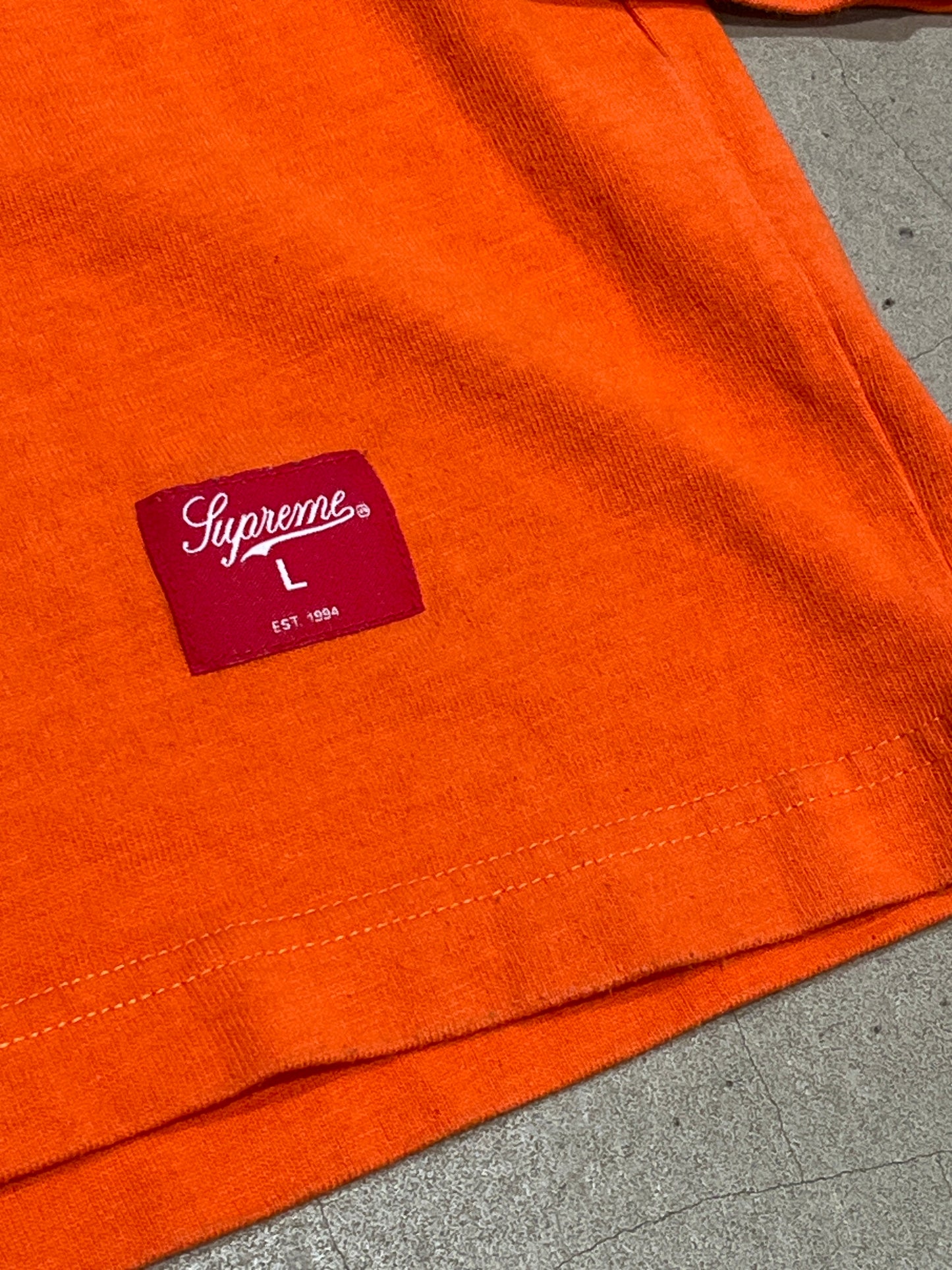 Supreme Apache Longsleeve Orange Large