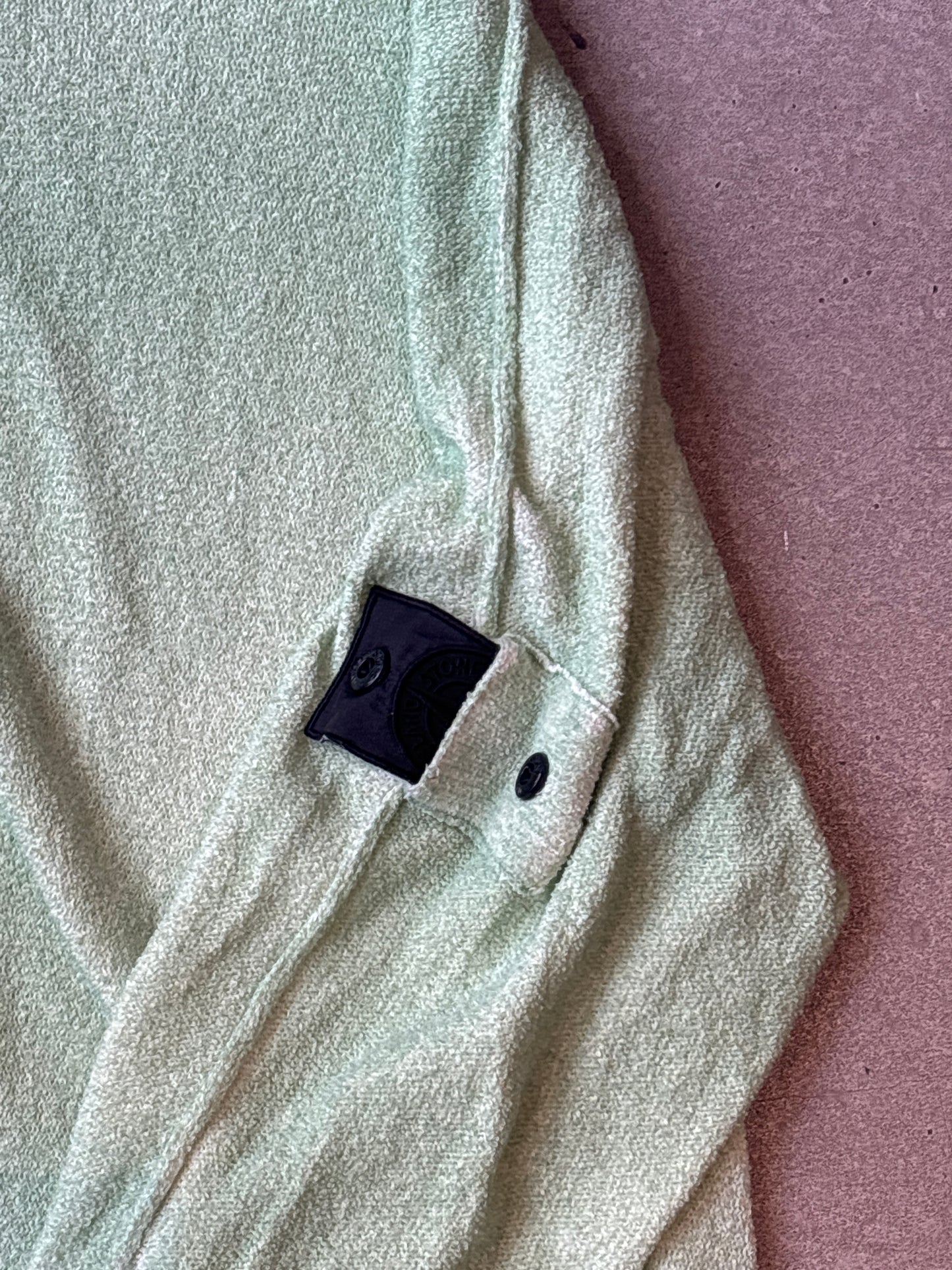 Stone Island Shadow Project Mockneck Knit Sweater 'Green' XL