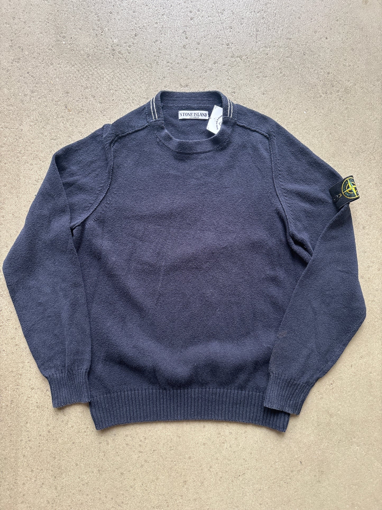 Stone Island Knit Sweater Navy M