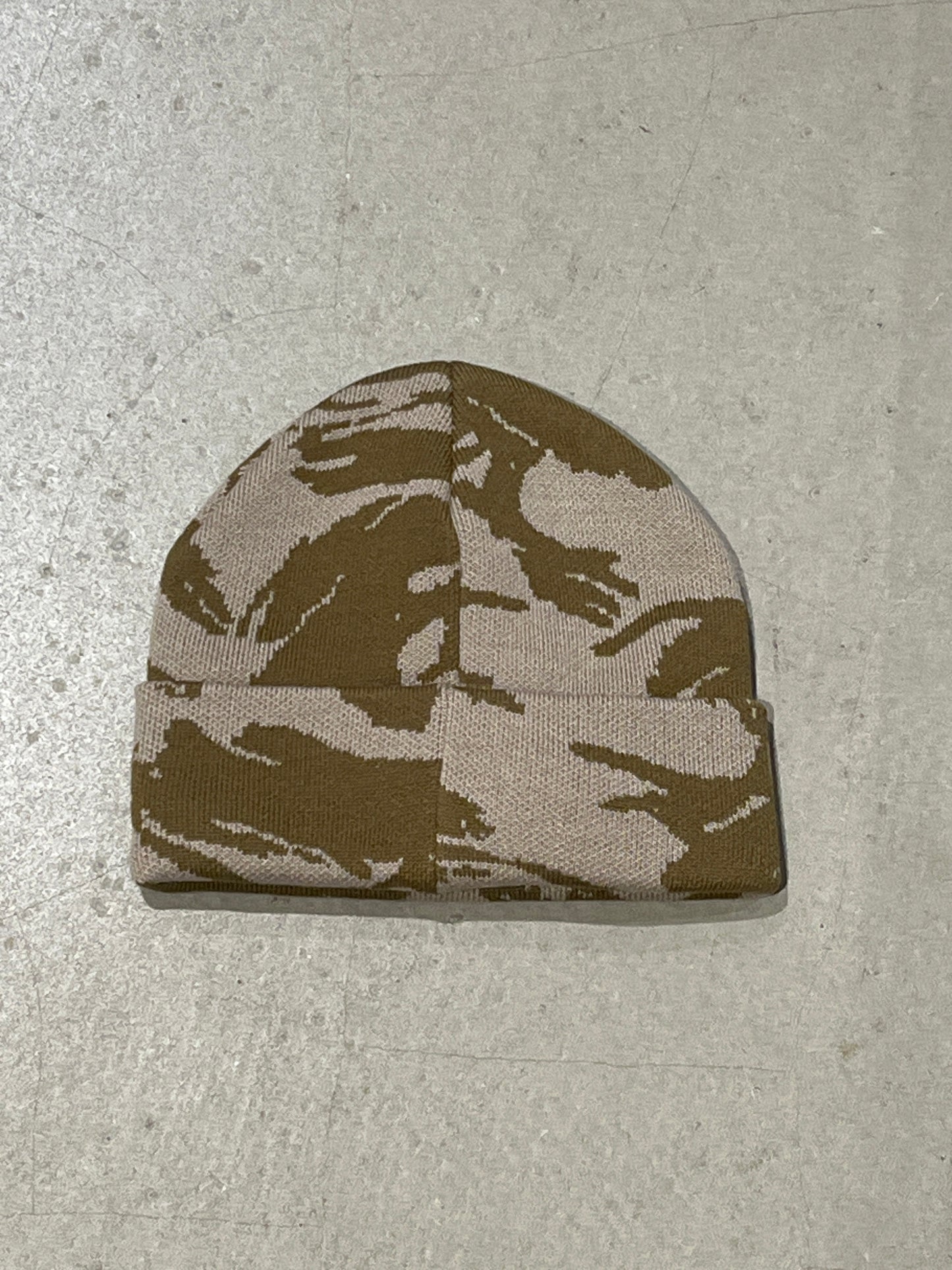 Palace Tri-Ferg Patch Beanie Desert DPM Camo