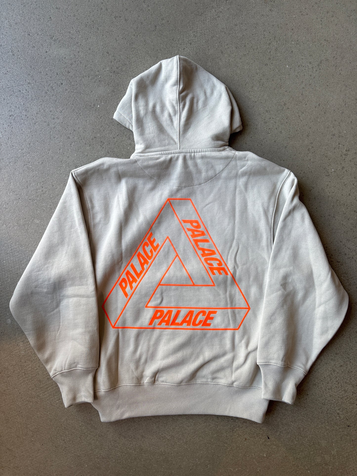 Palace Glow Tri-Ferg Hood Stoney Grey