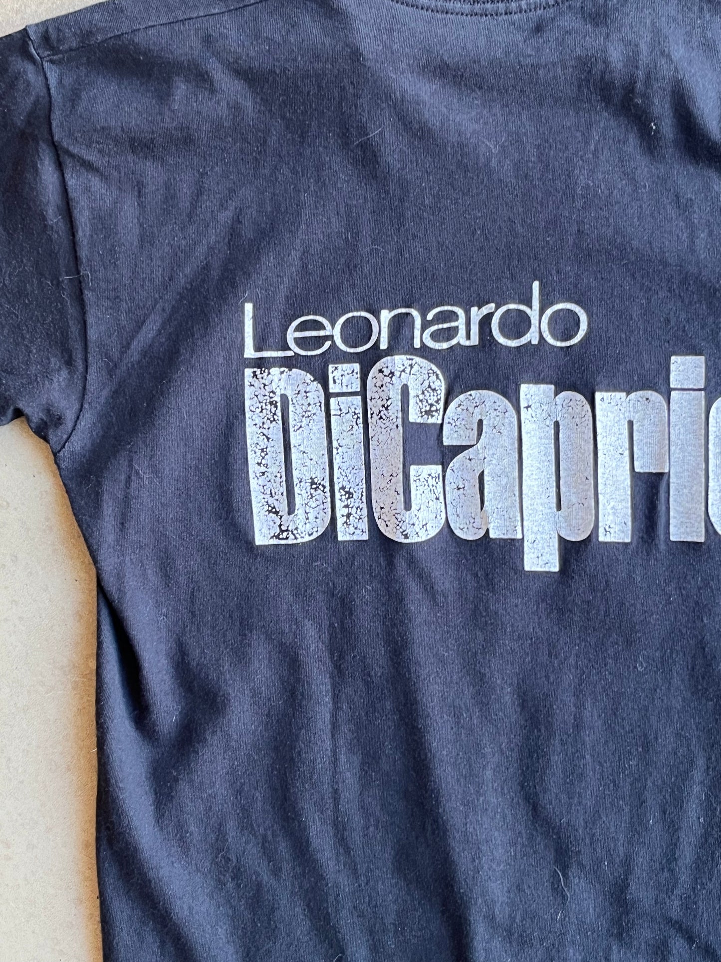 Vintage Leonardo Di Caprio Tee 90's Black M