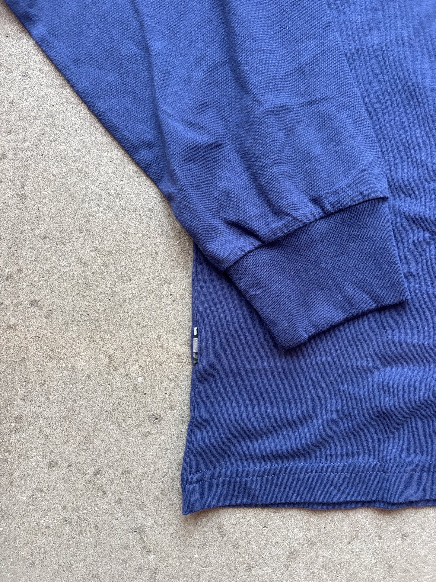 Palace X Maharishi Shaolin Longsleeve Blue Medium