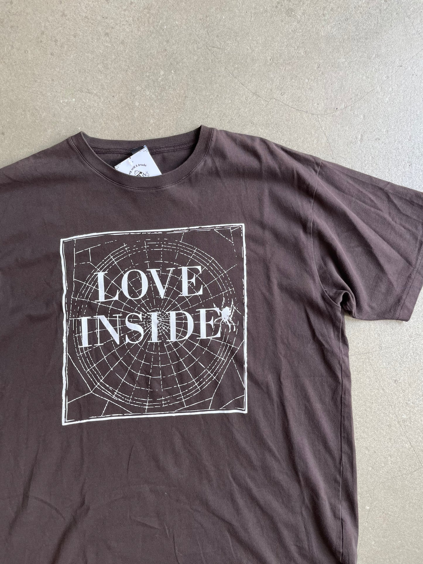 Patta T-shirt Love Inside Brown L