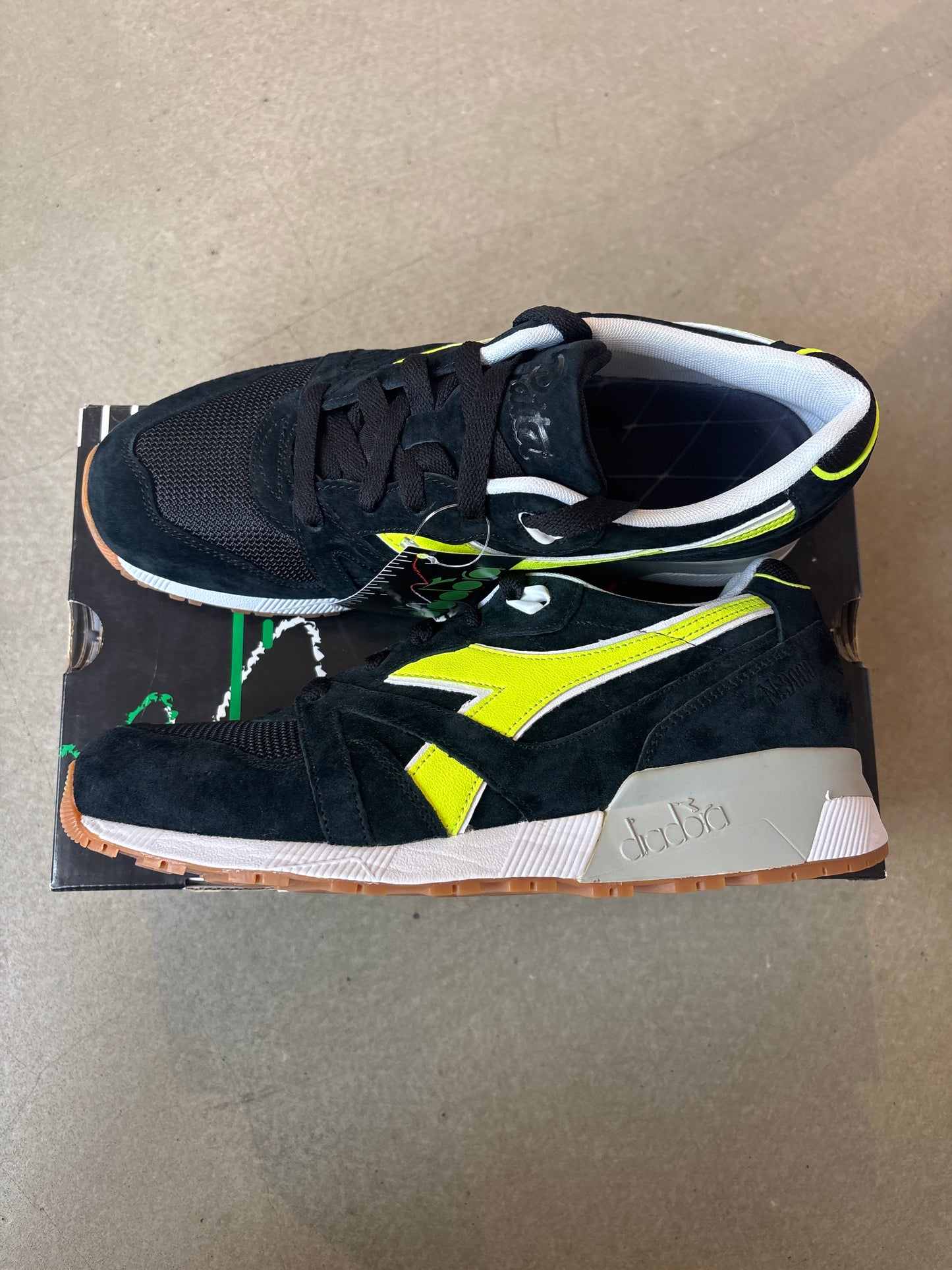 Diadora N9000 Patta Game On Black 44