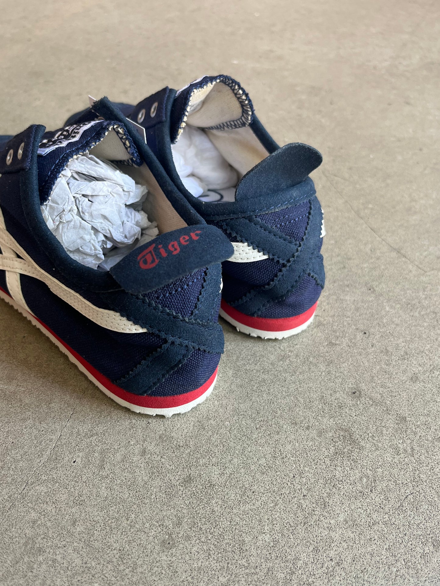 Onitsuka Tiger MEXICO 66 Slip-on Navy 38