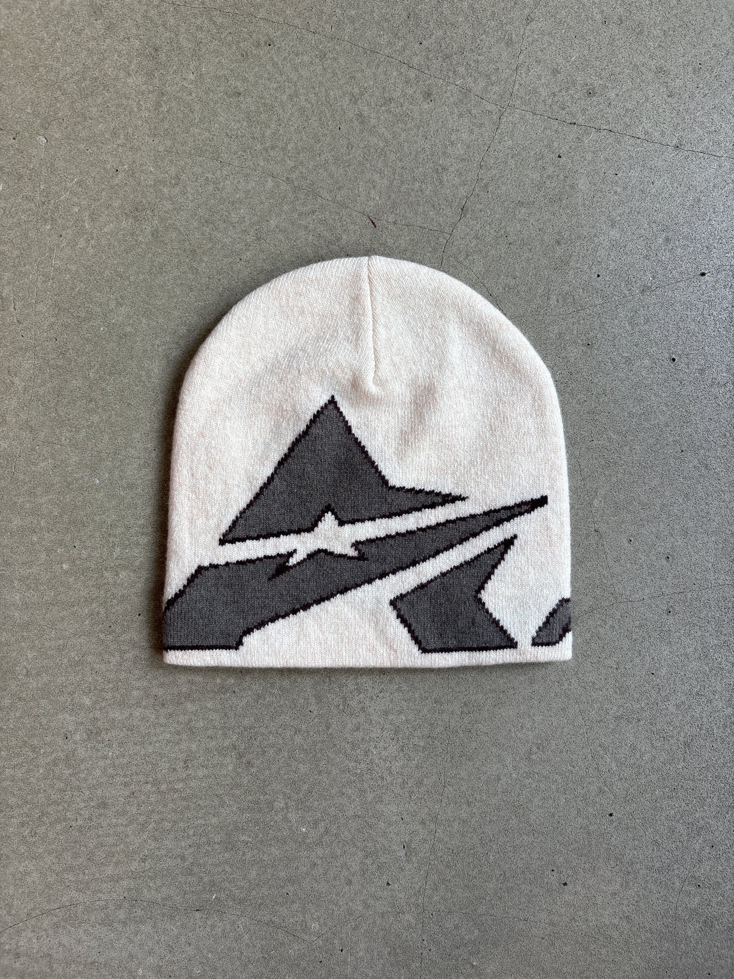 Palace Avirex Nein Cuff Beanie Soft White