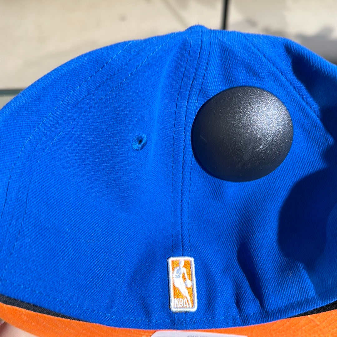 New Era Cap New York Knicks Orange Blue size 7 1/4