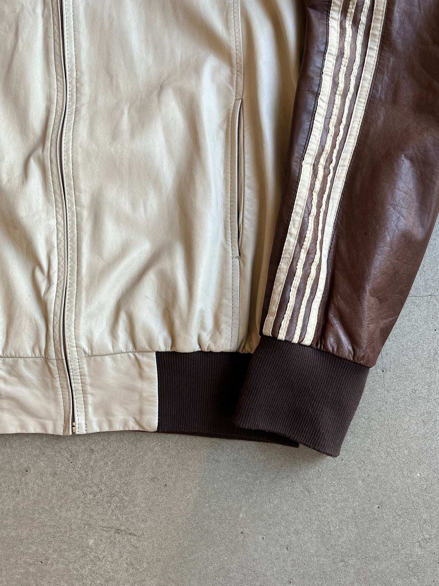 Junya Watanabe Comme Des Garcon Leather Bomber L