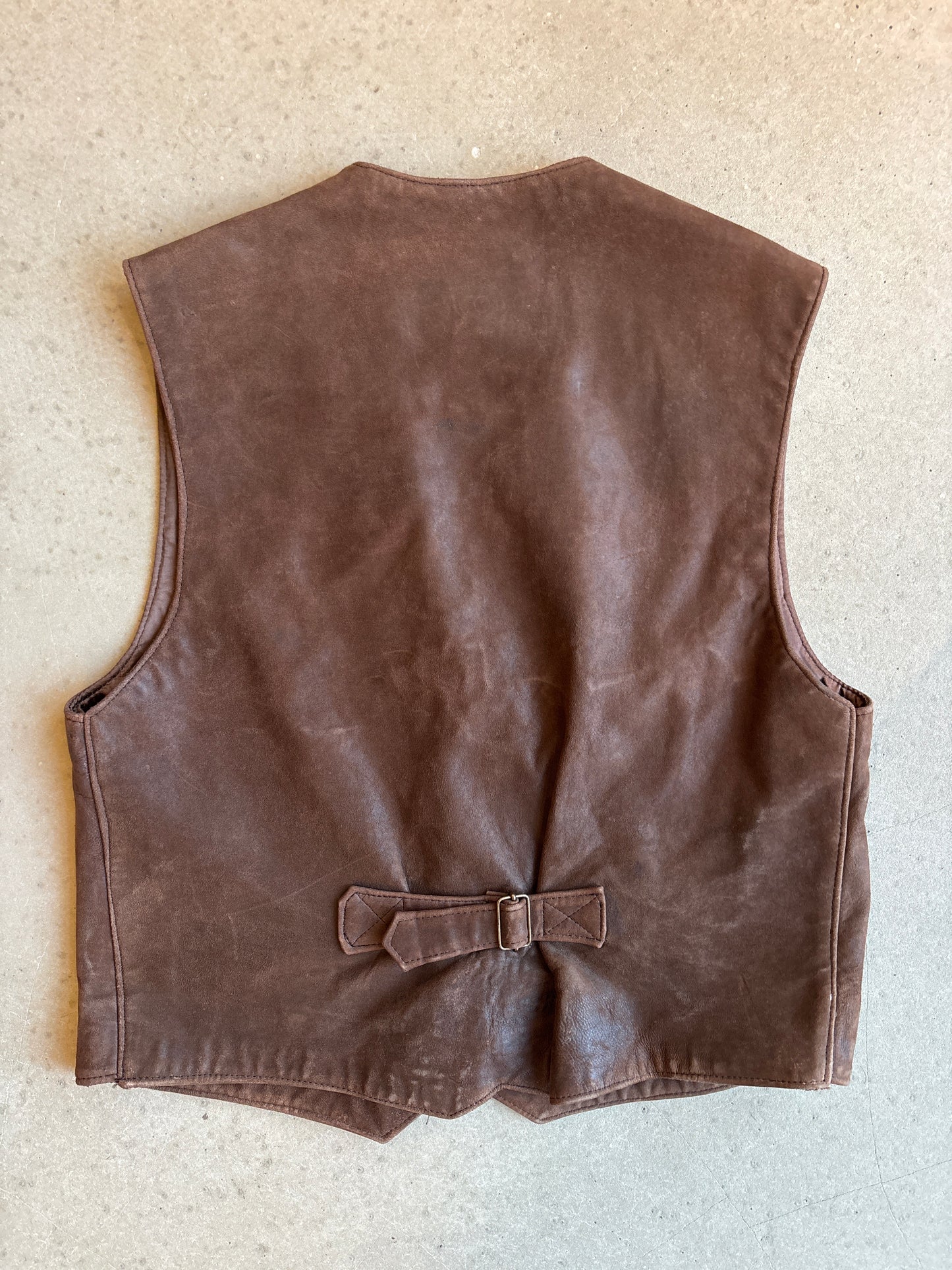 Redskins Brown Leather Gilette XL