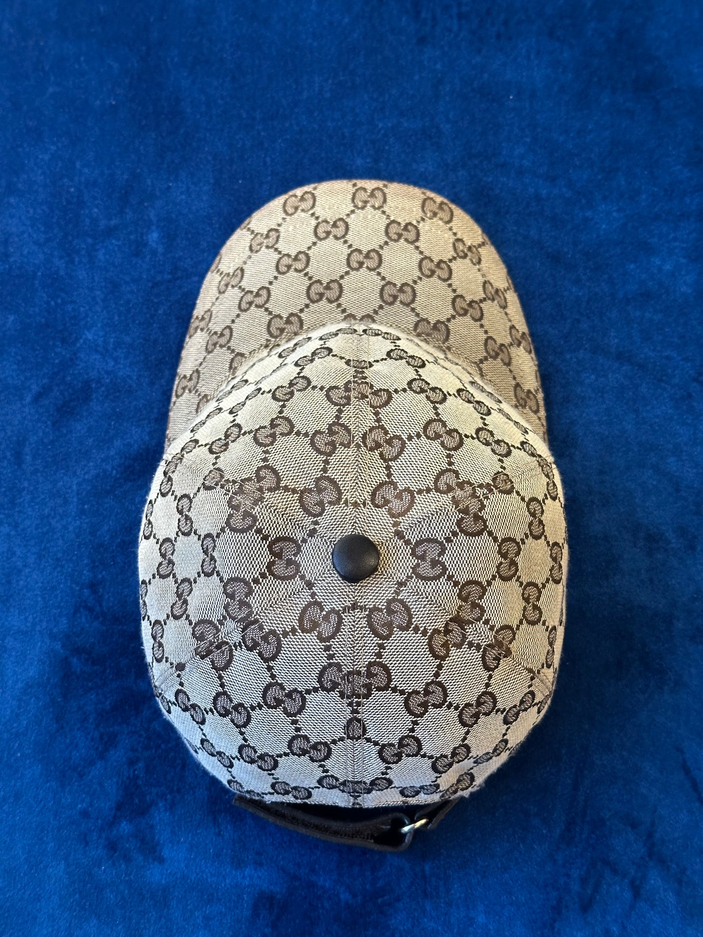 Gucci GG Canvas Web Baseball Hat Brown