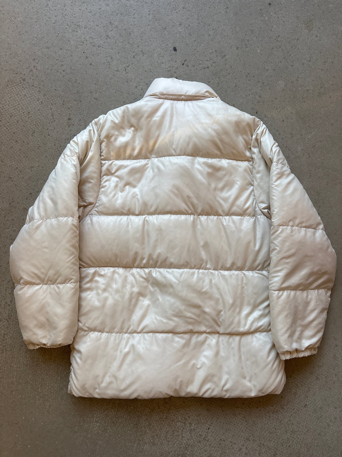Vintage Moncler Down Puffer Jacket White S