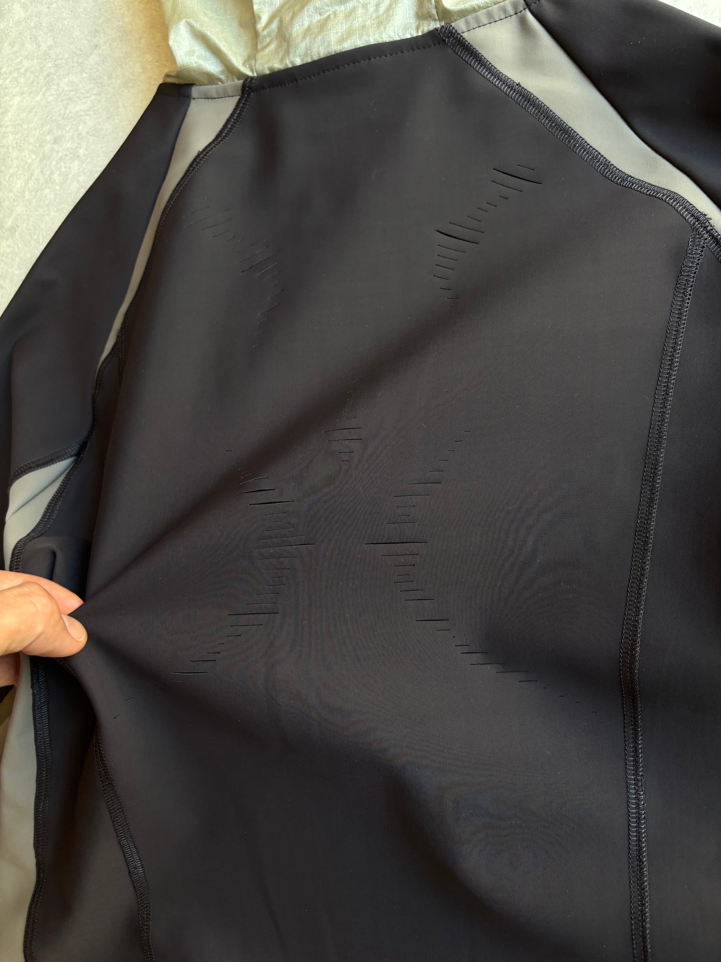 ROA Spine Stretch Hooded Dark Brown Medium