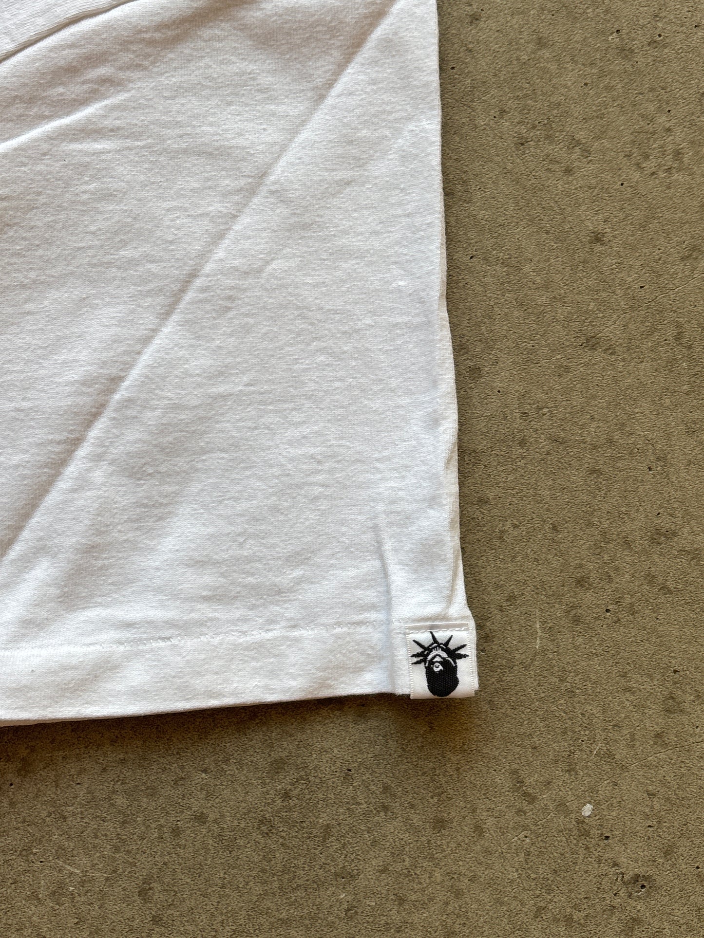 Bape New York Store 10th Anniversary Tee White L