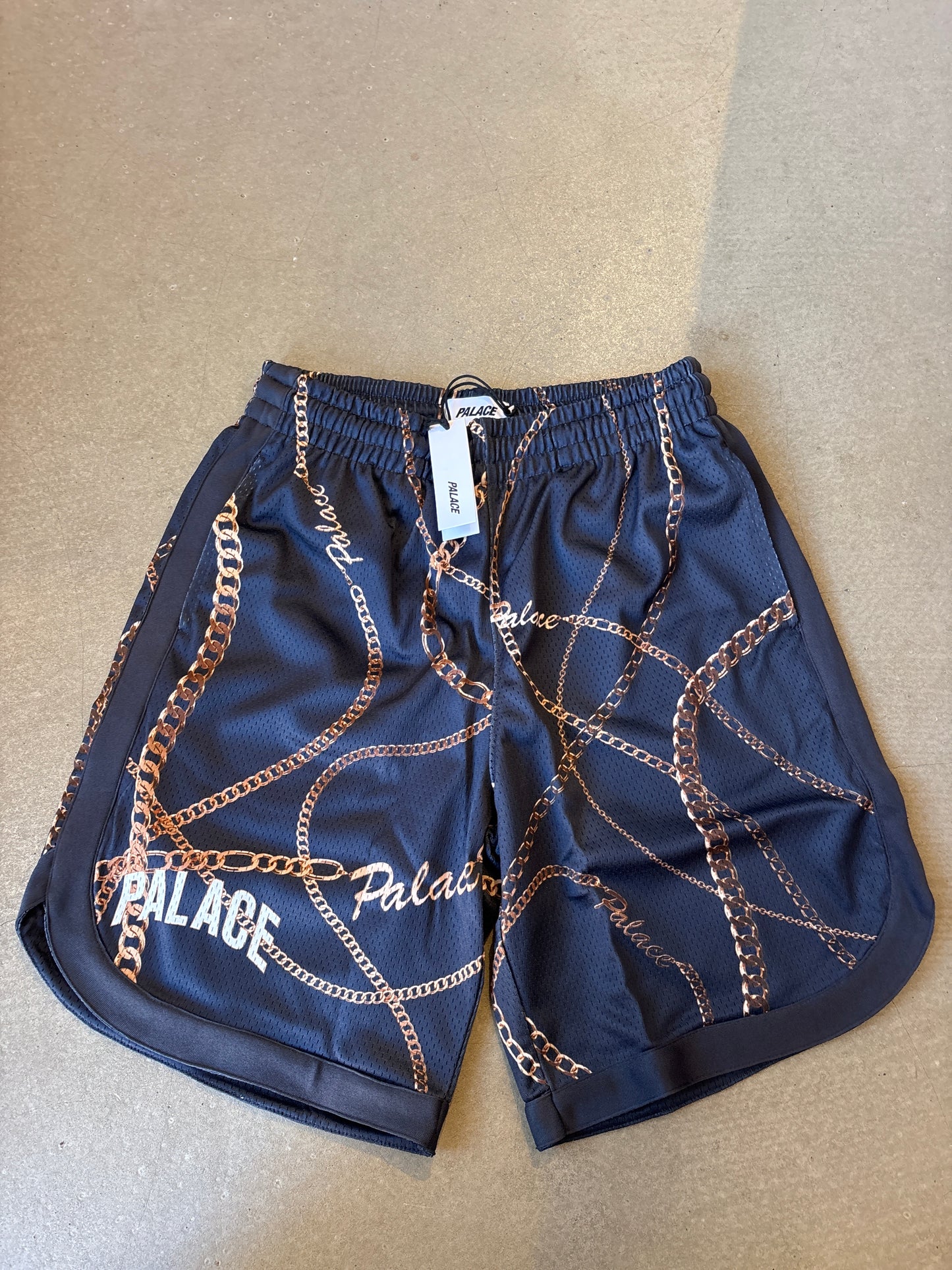 Palace Chain Basketball Short Navy Medium