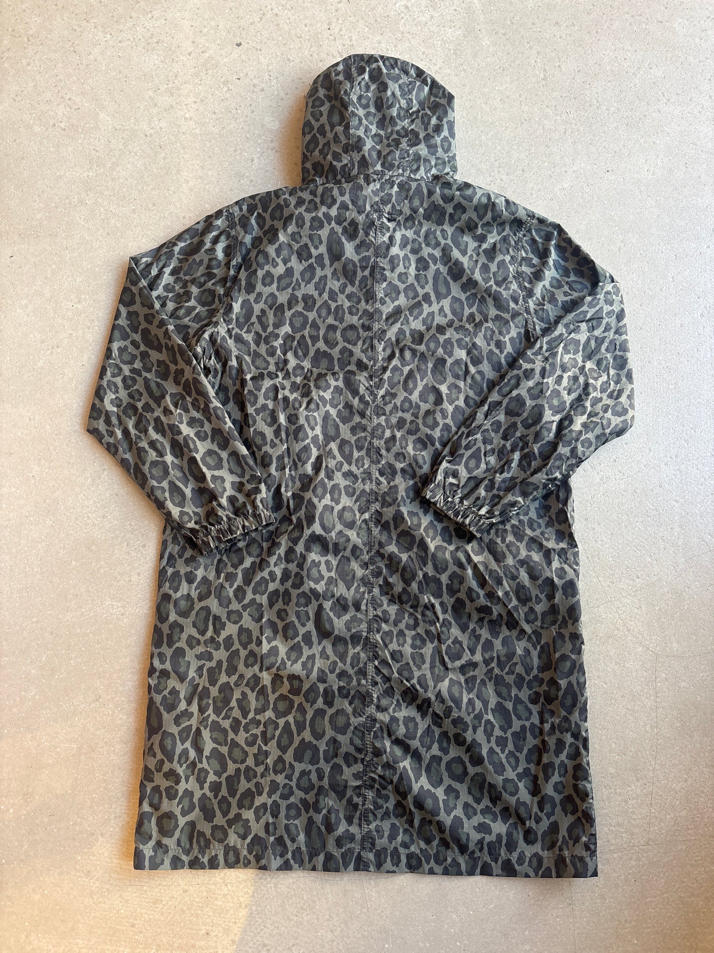 Stussy Raincoat Parka Jacket Camo L