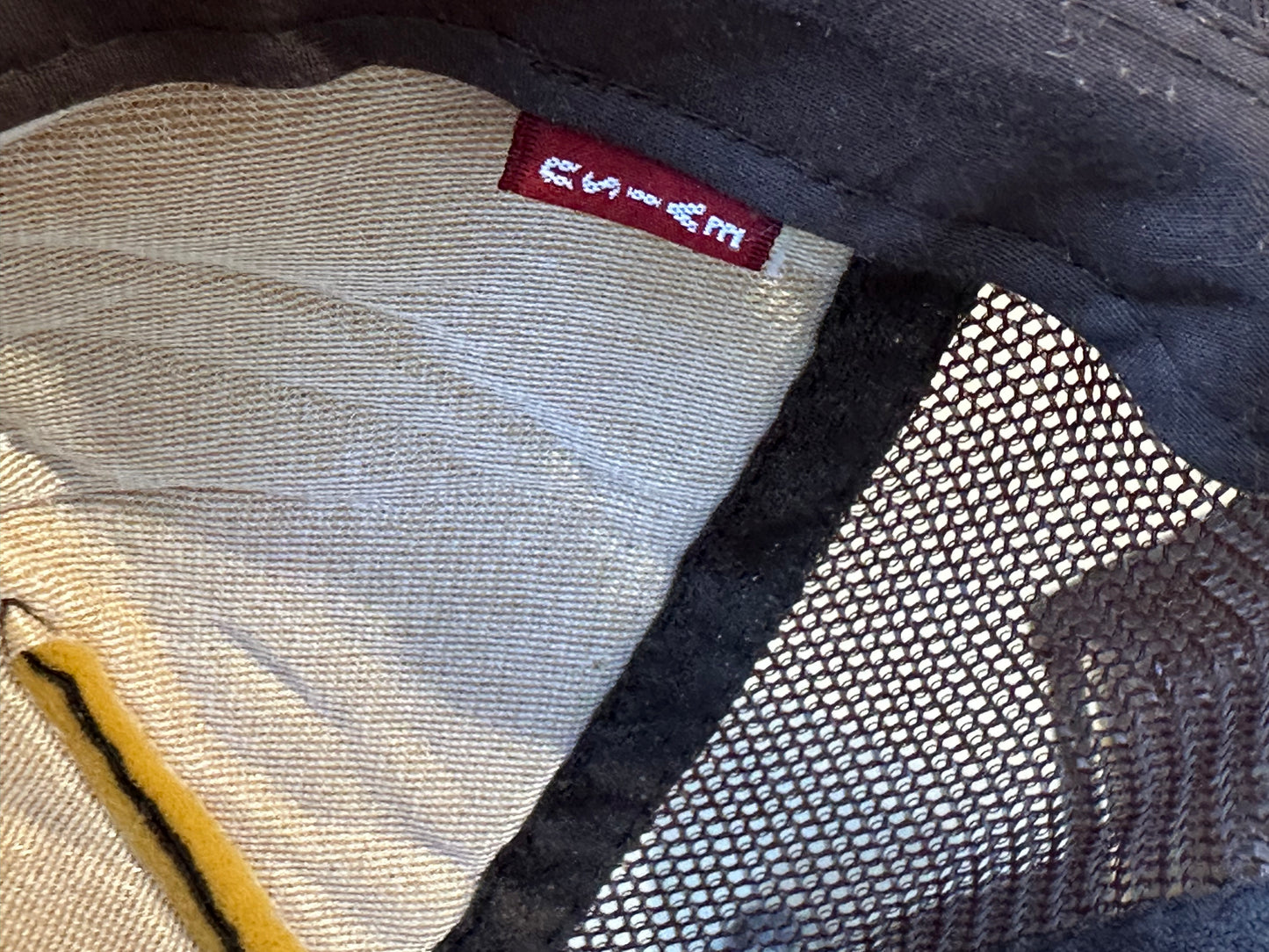 Vintage Evisu Seagull Trucker Hat Brown