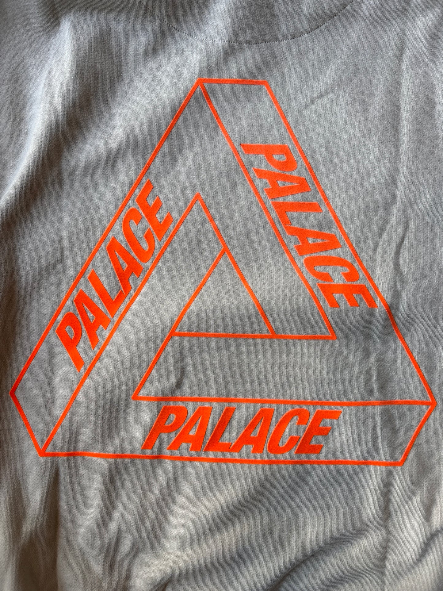 Palace Glow Tri-Ferg Hood Stoney Grey