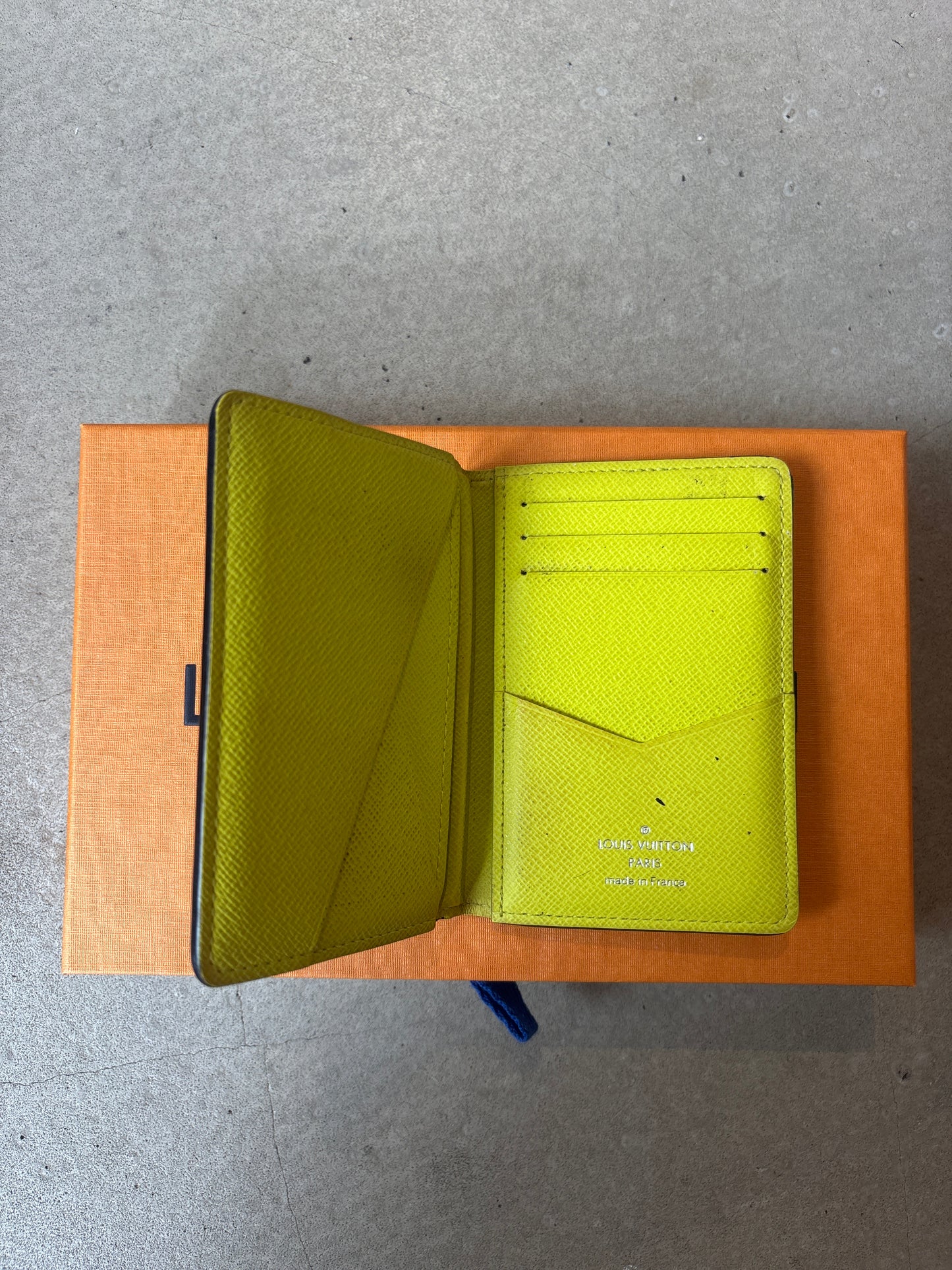 Louis Vuitton Taigarama Wallet Yellow