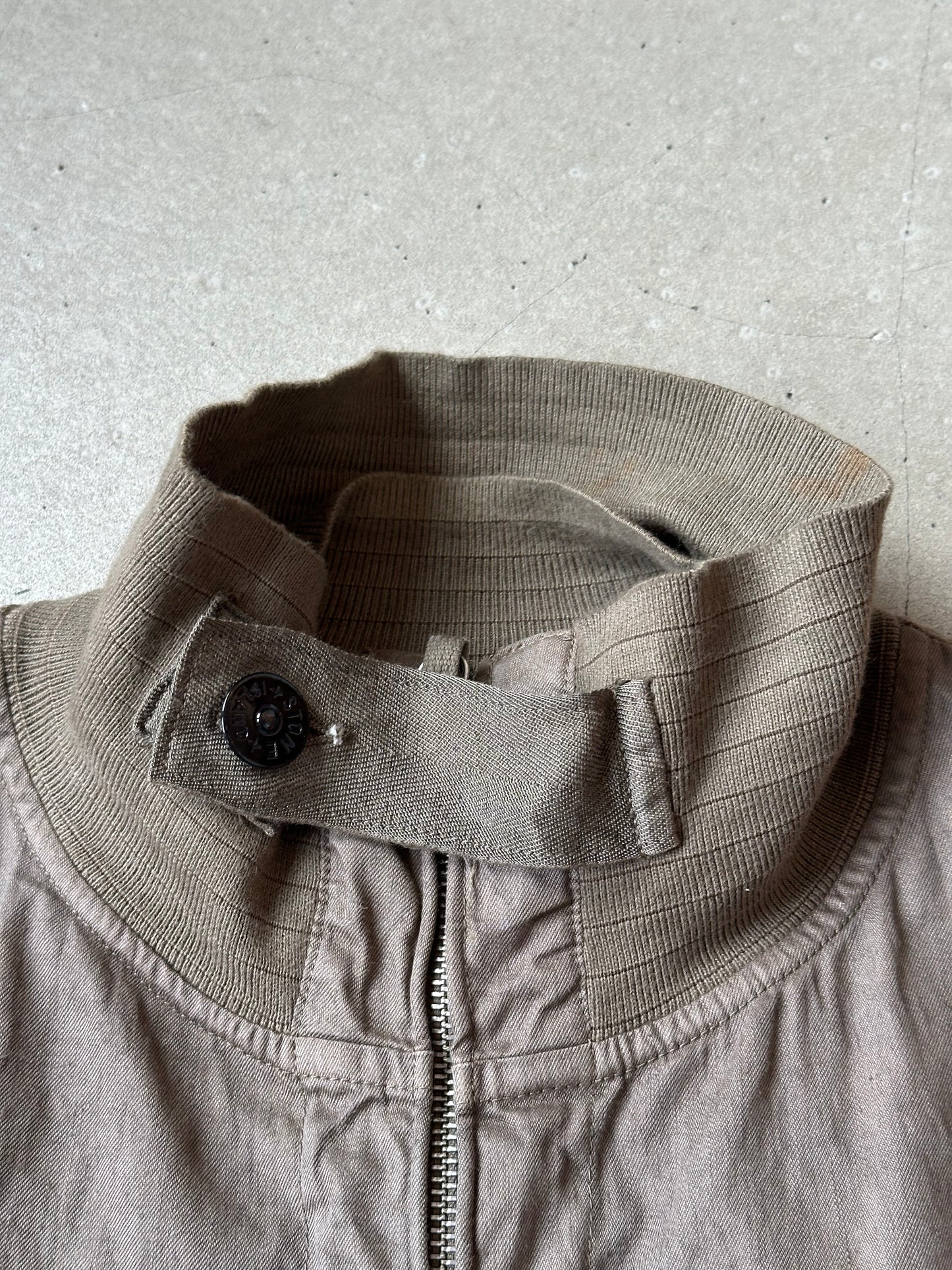 Vintage Stone Island Army Jacket Brown L