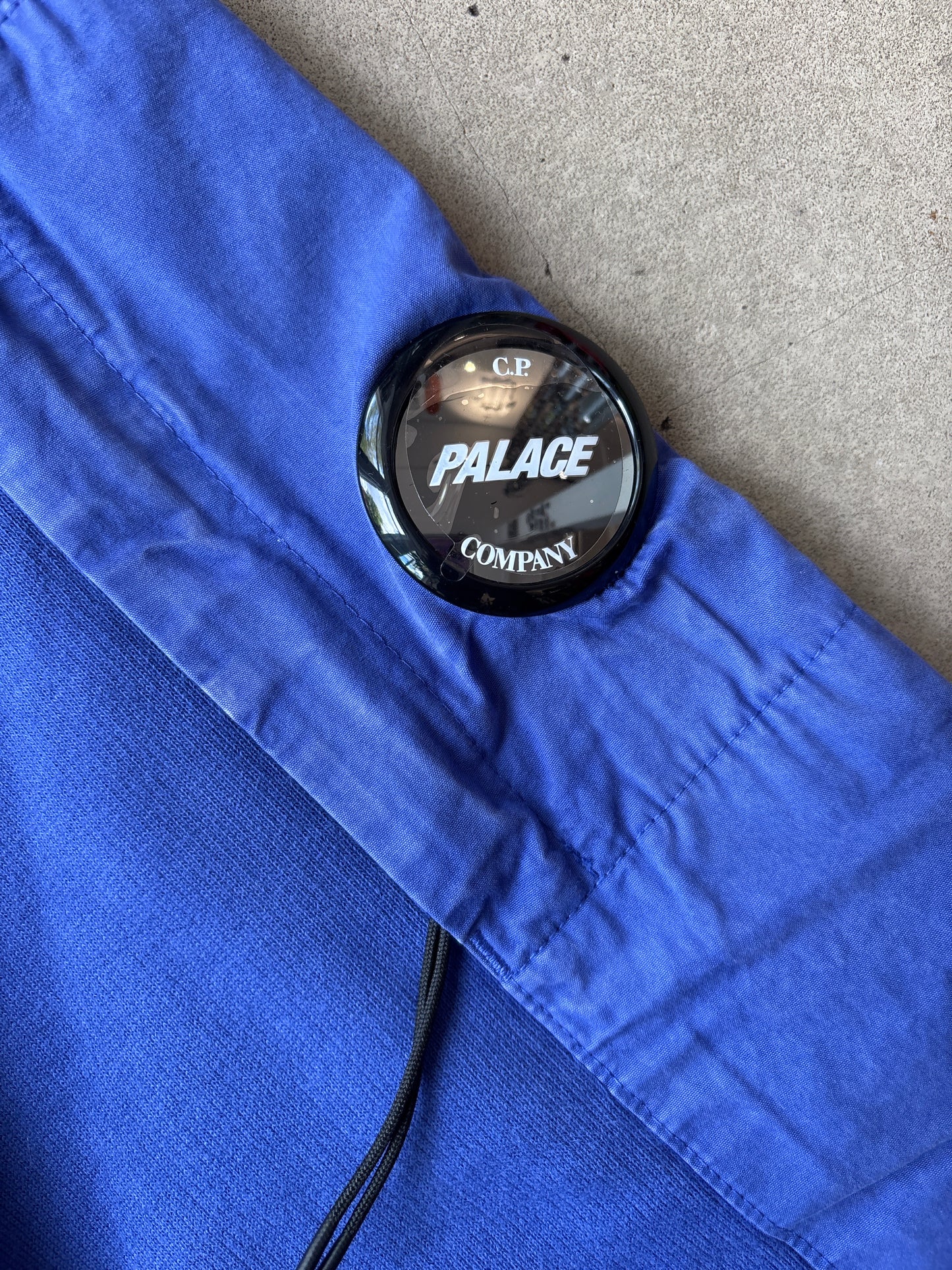 Palace x C.P. Company Hood Bright Cobalt M