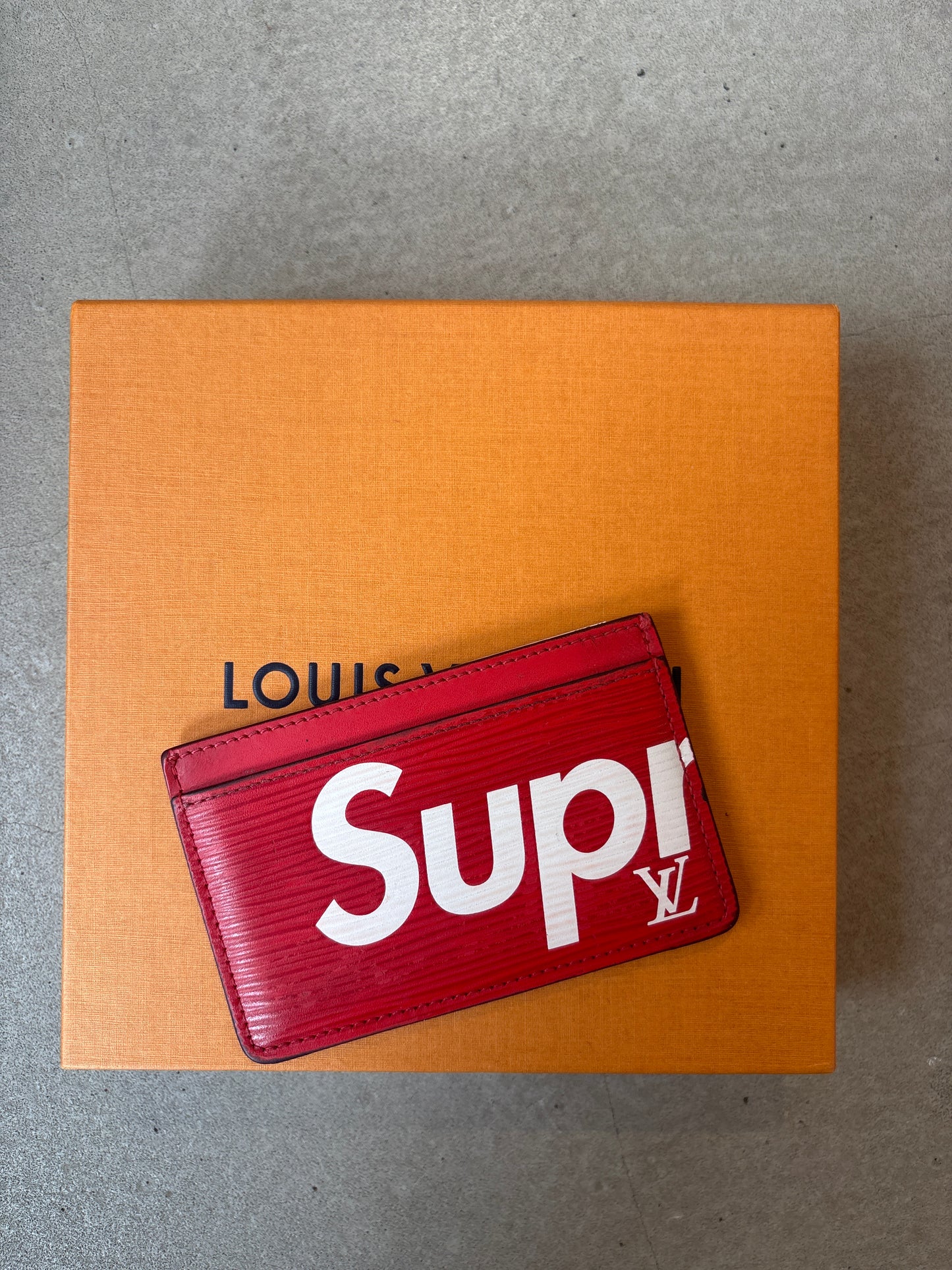 Louis Vuitton x Supreme Porte Carte Simple