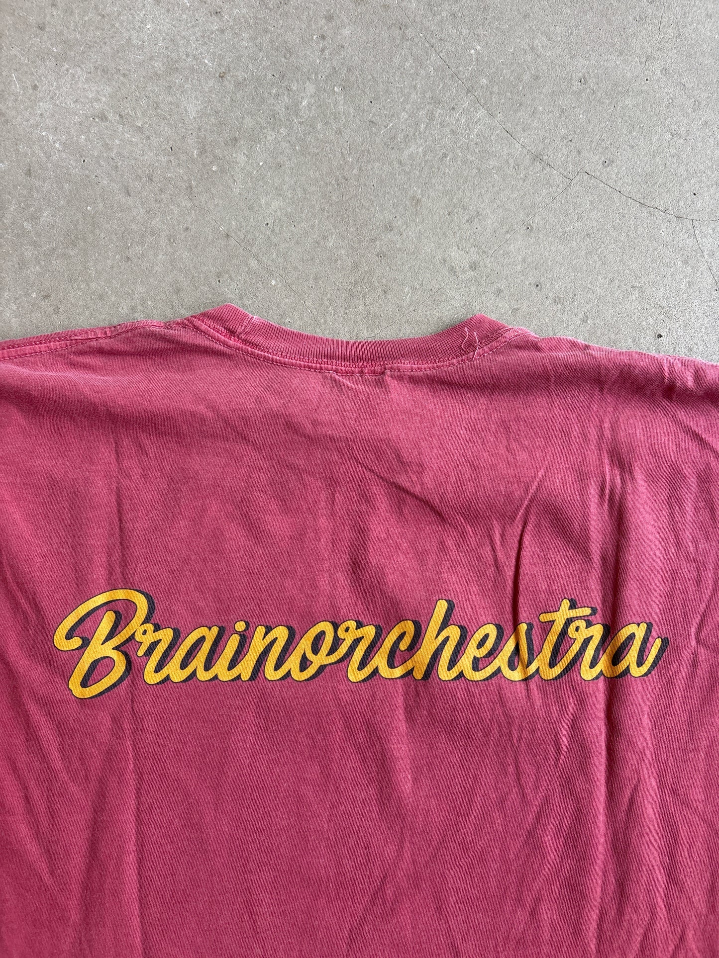 Comfort Colors Brainorchestra Longsleeve Tee Red XL