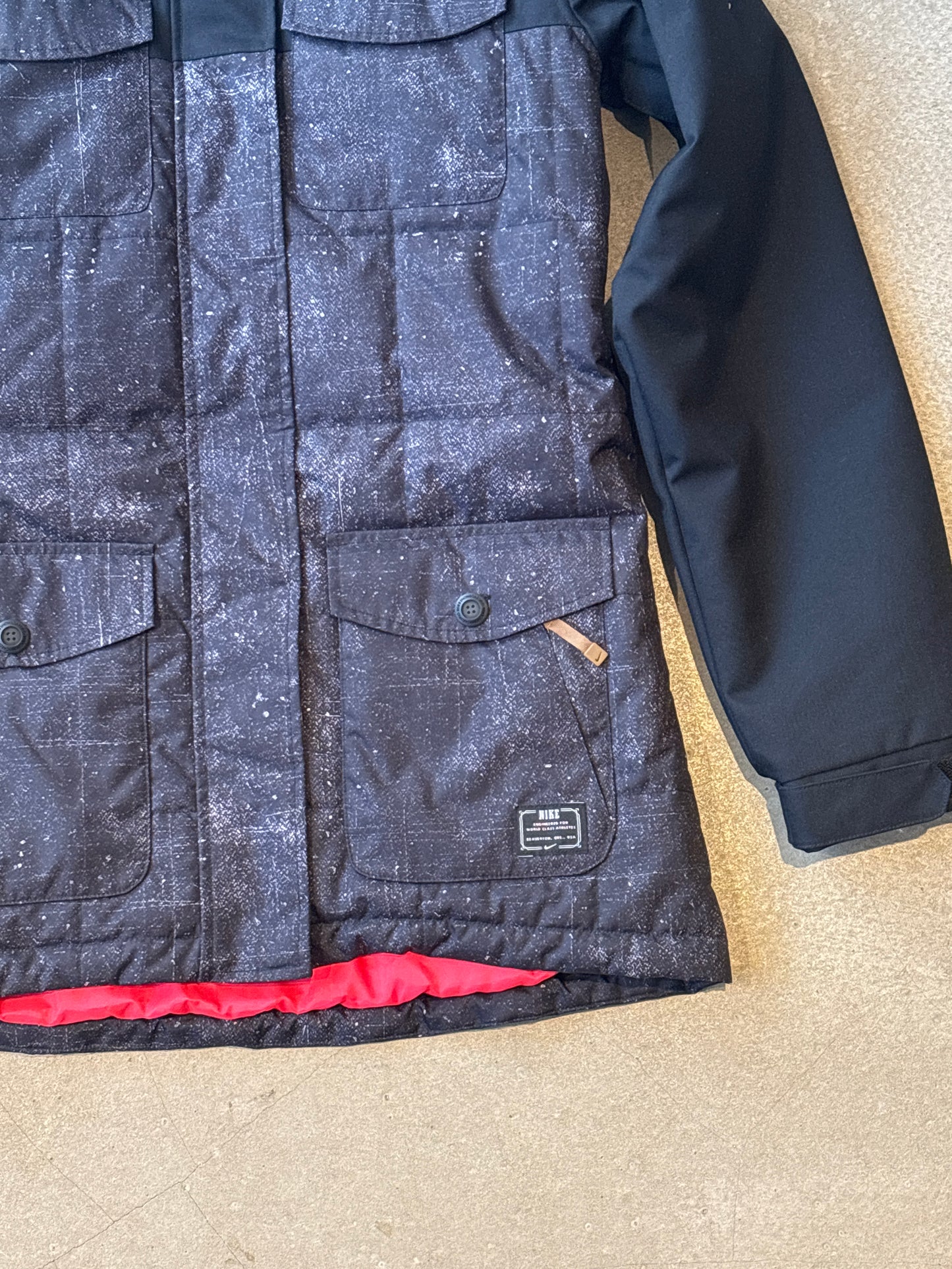 Nike SB Snowboarding Jacket Black S