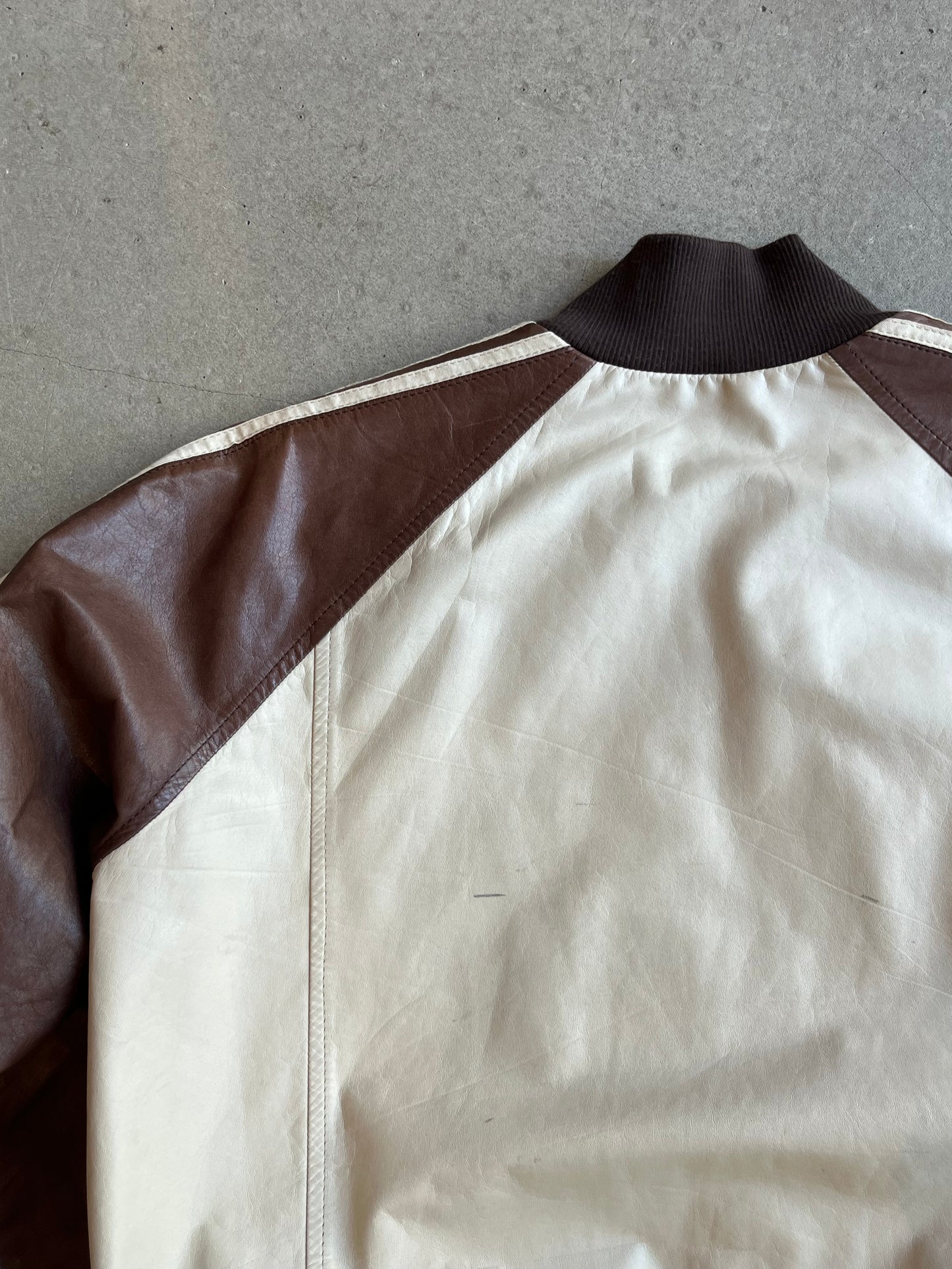 Junya Watanabe Comme Des Garcon Leather Bomber L