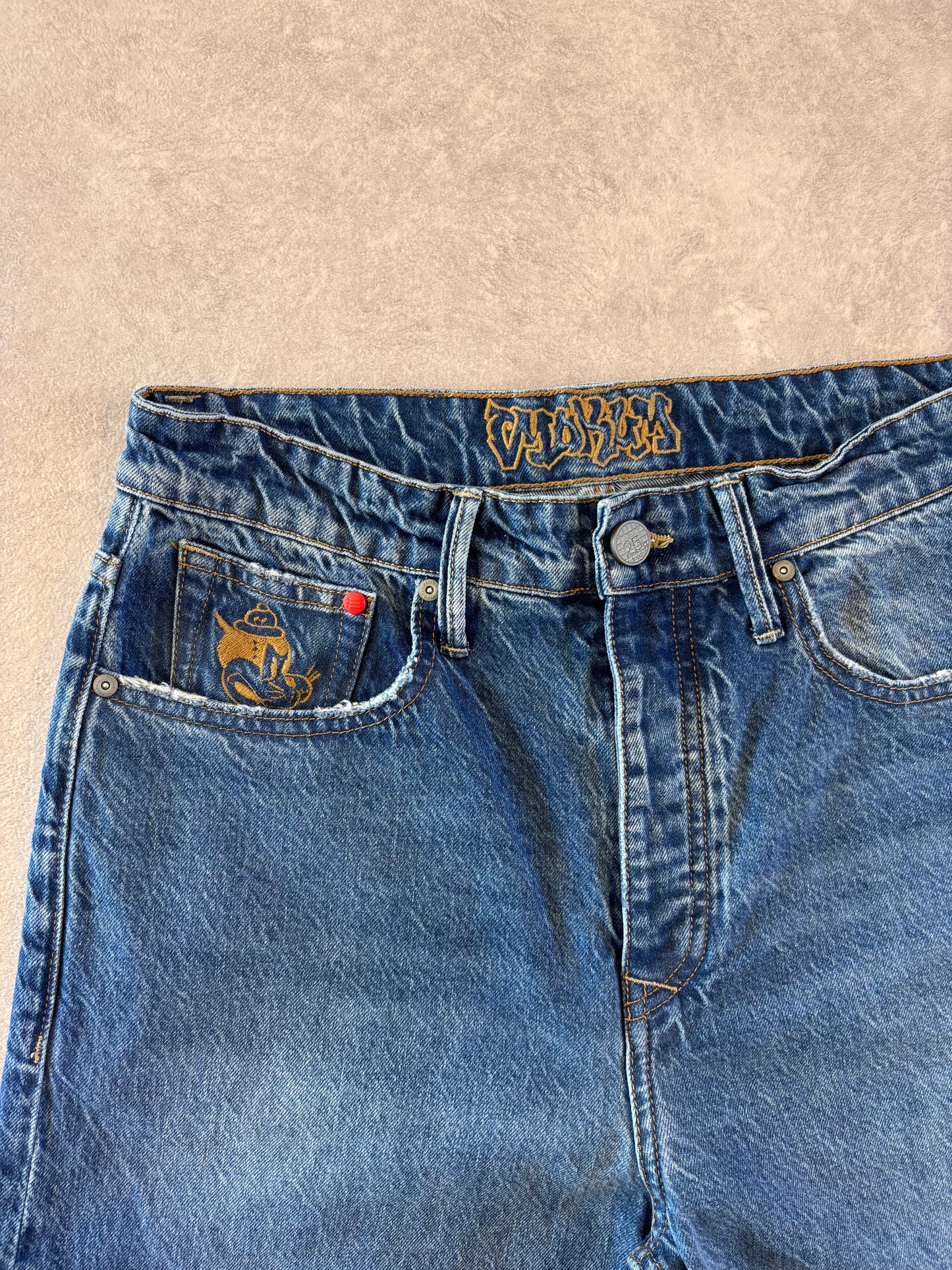 Mokum Clothing 1016LR Original Baggy Jeans - Blue