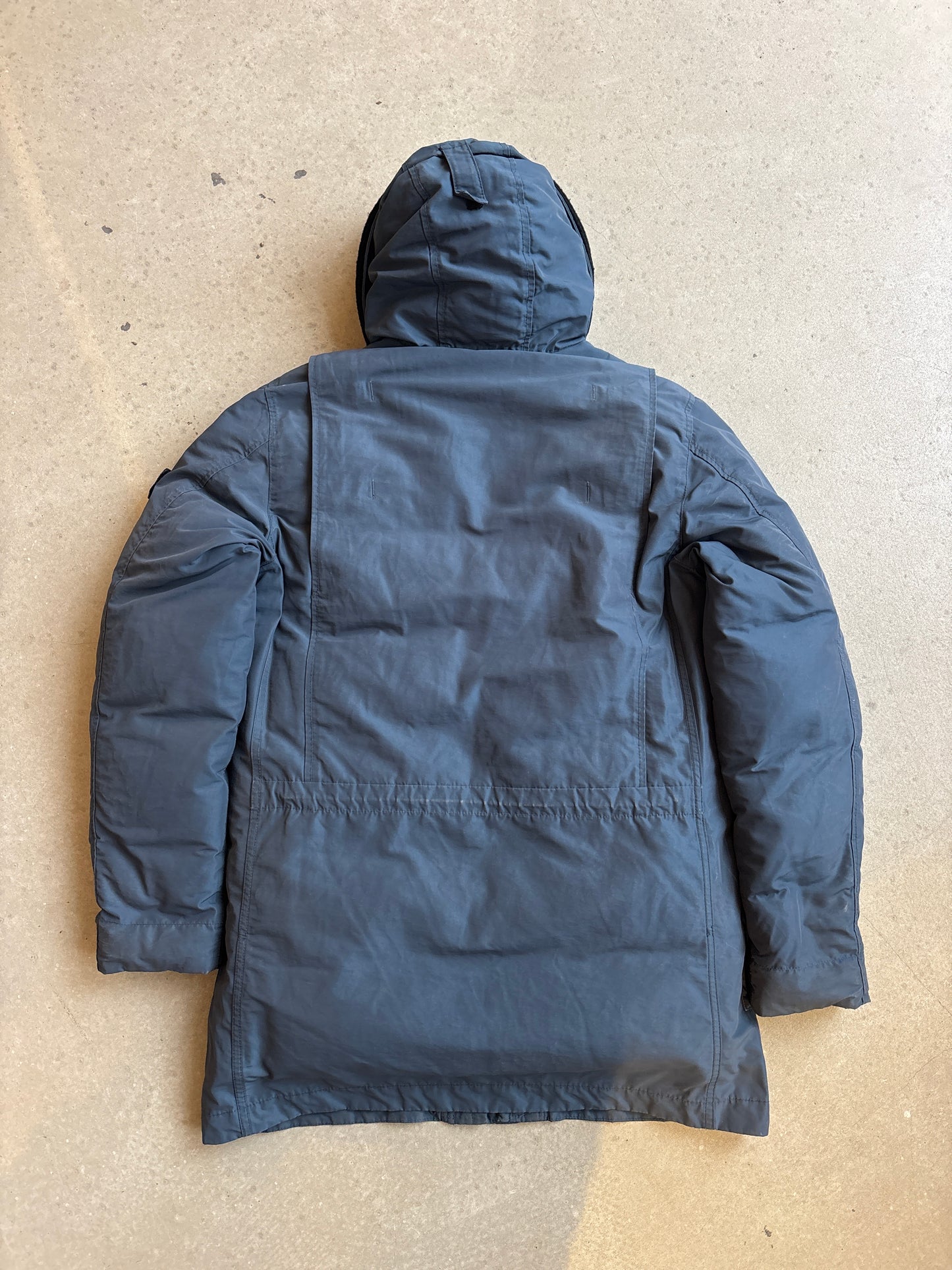 Stone Island Junior Down Jacket Navy 14Y