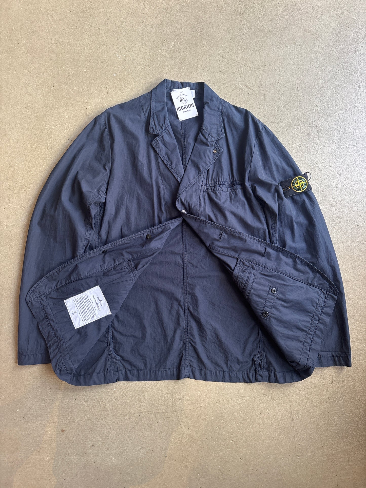 Stone Island Tela Paracadute Blazer XL Navy