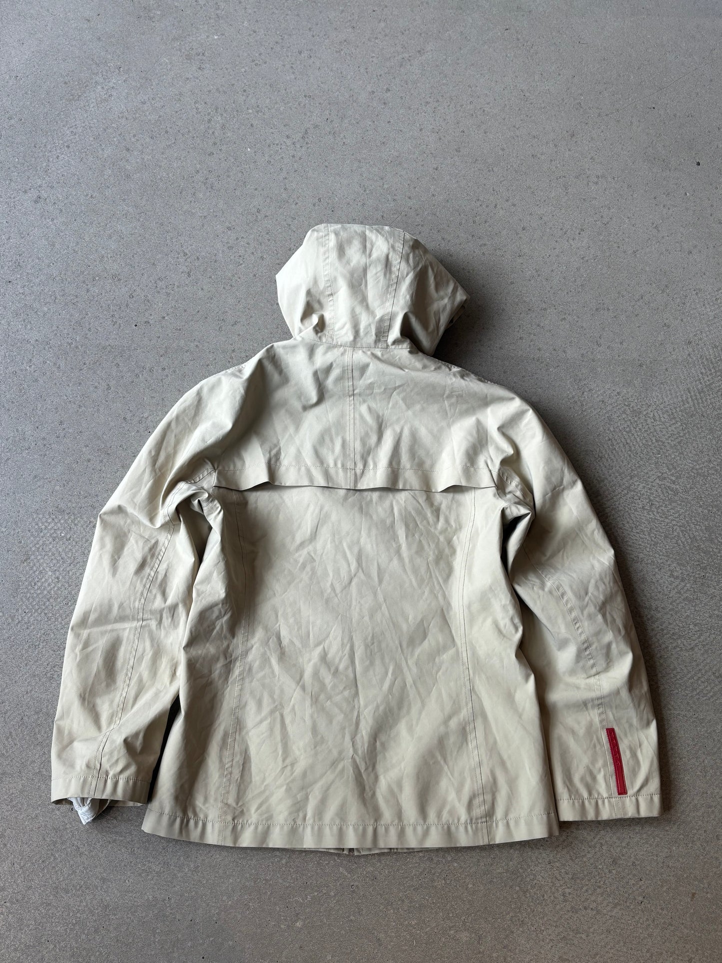 Prada Gore-Tex Woman Jacket Beige 42