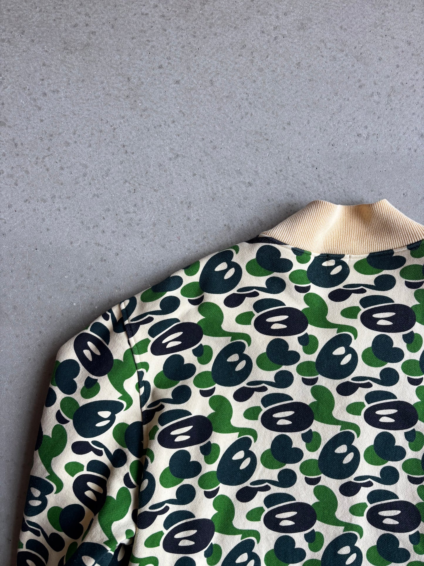 Baby Milo Camo Varsity Vest 'Made in Japan' By Bathing ape Size XL