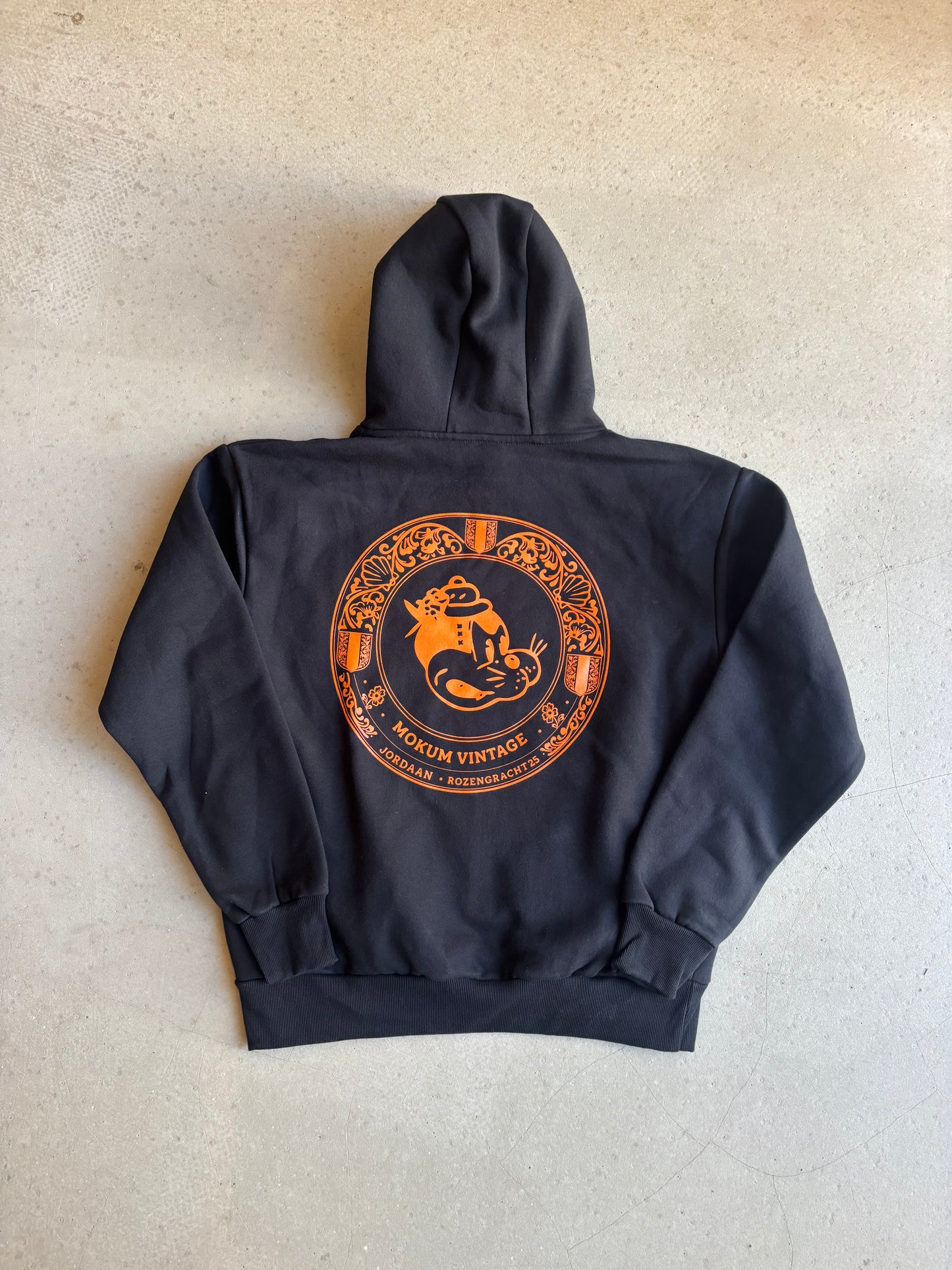 Mokum Running Man Kingsday Hoodie Black
