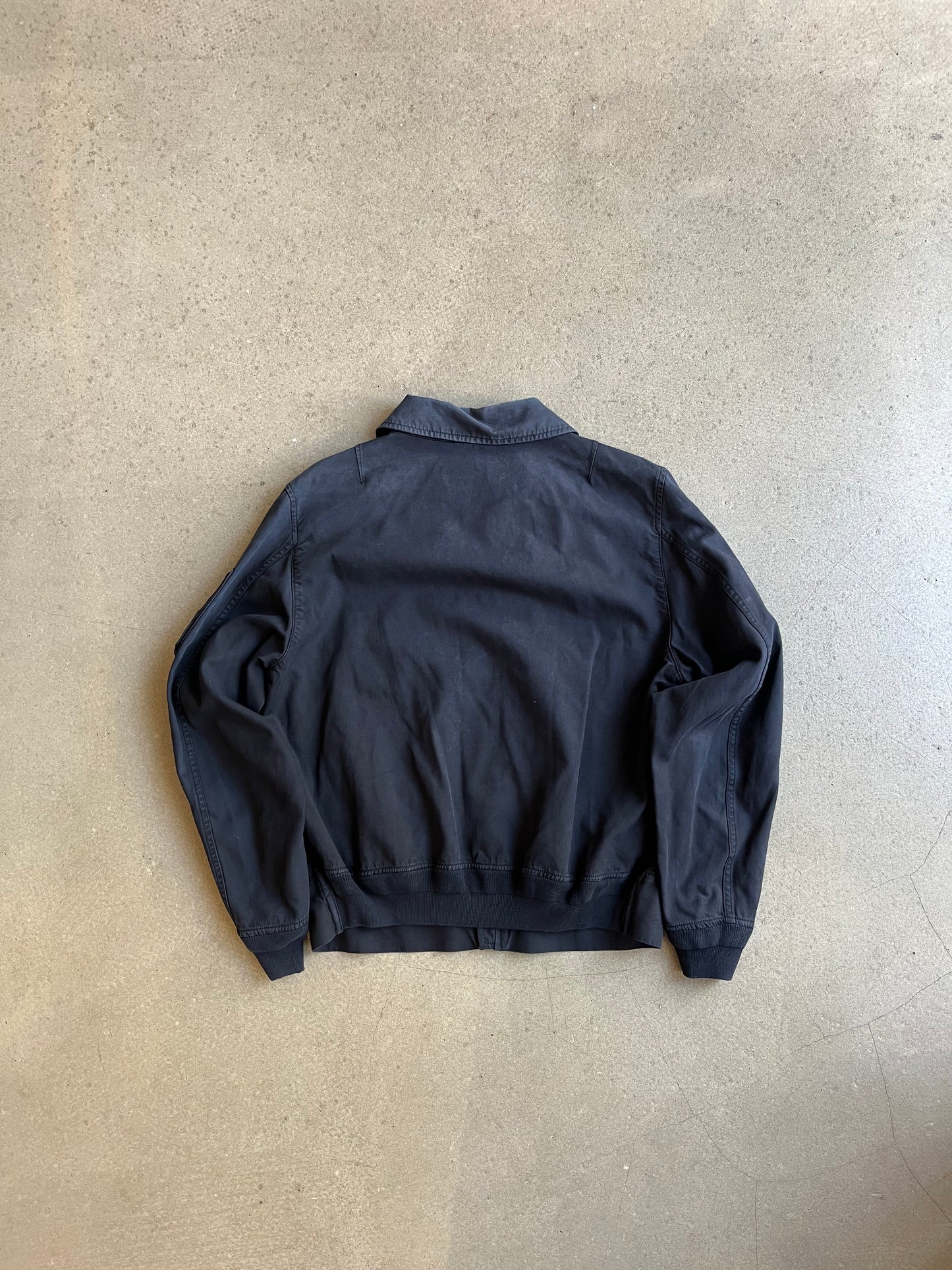 Stone Island Denims Bomber Jacket Navy Large