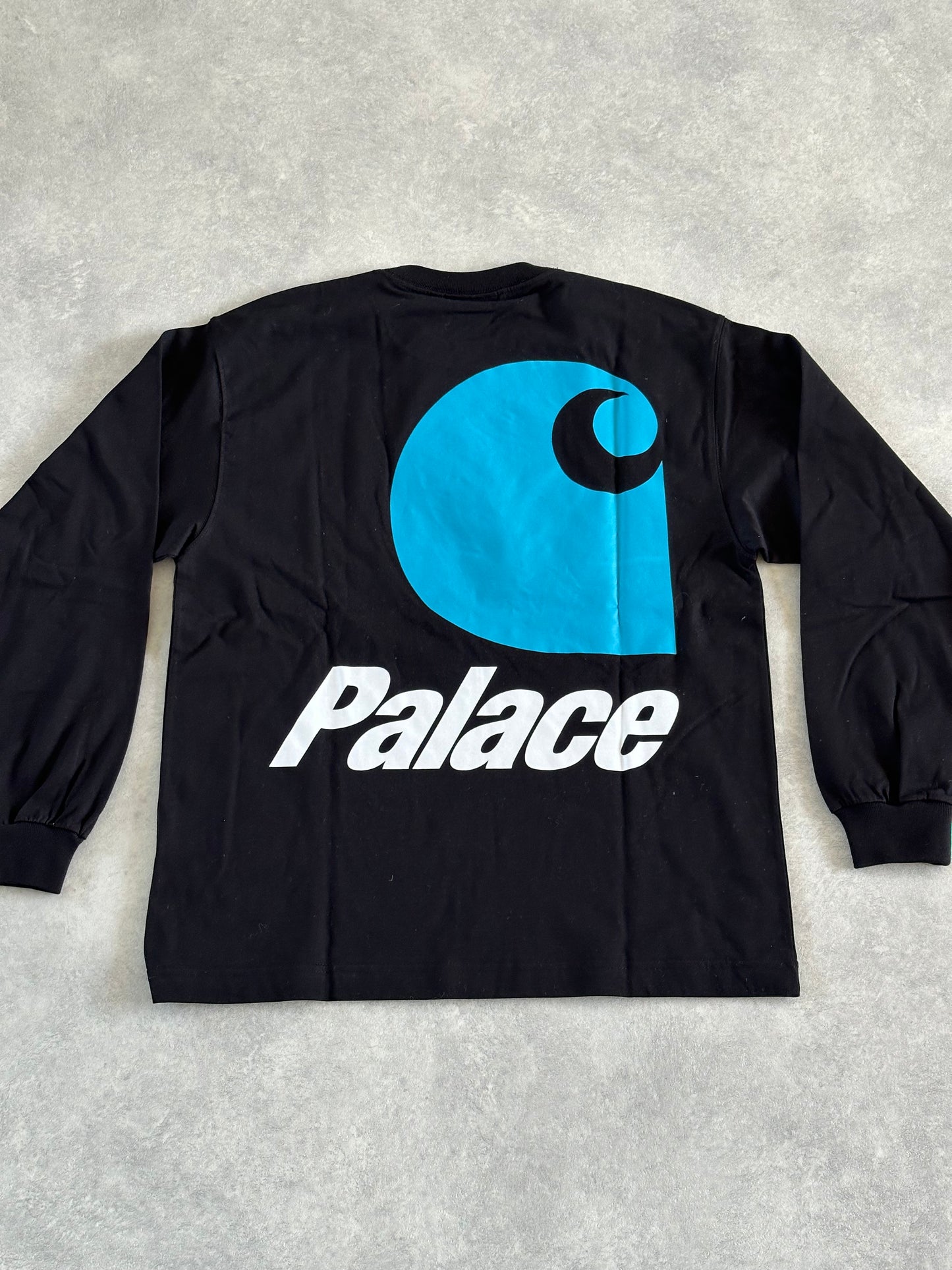 Palace Carhartt WIP Logo Longsleeve Black M