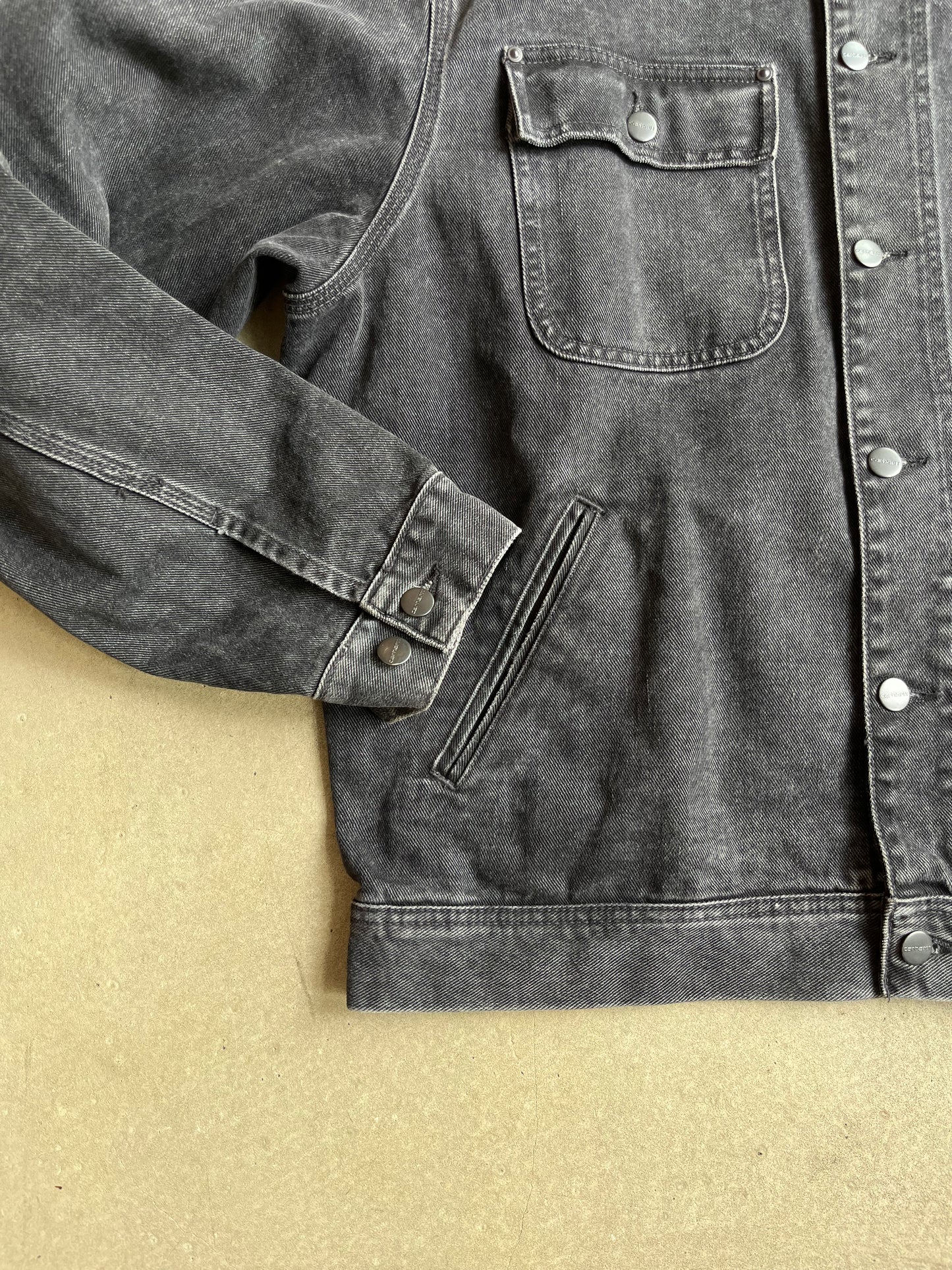 Carhartt WIP Saledo Jacket Black Large