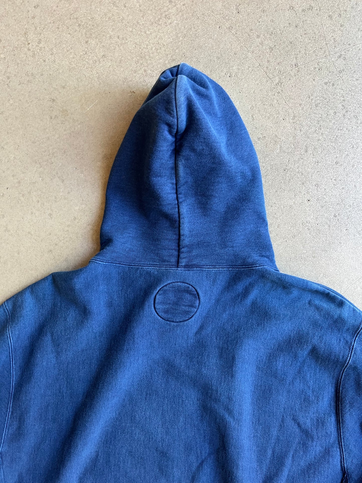 Japanese Pure Indigo Blue Blue Hoodie XL