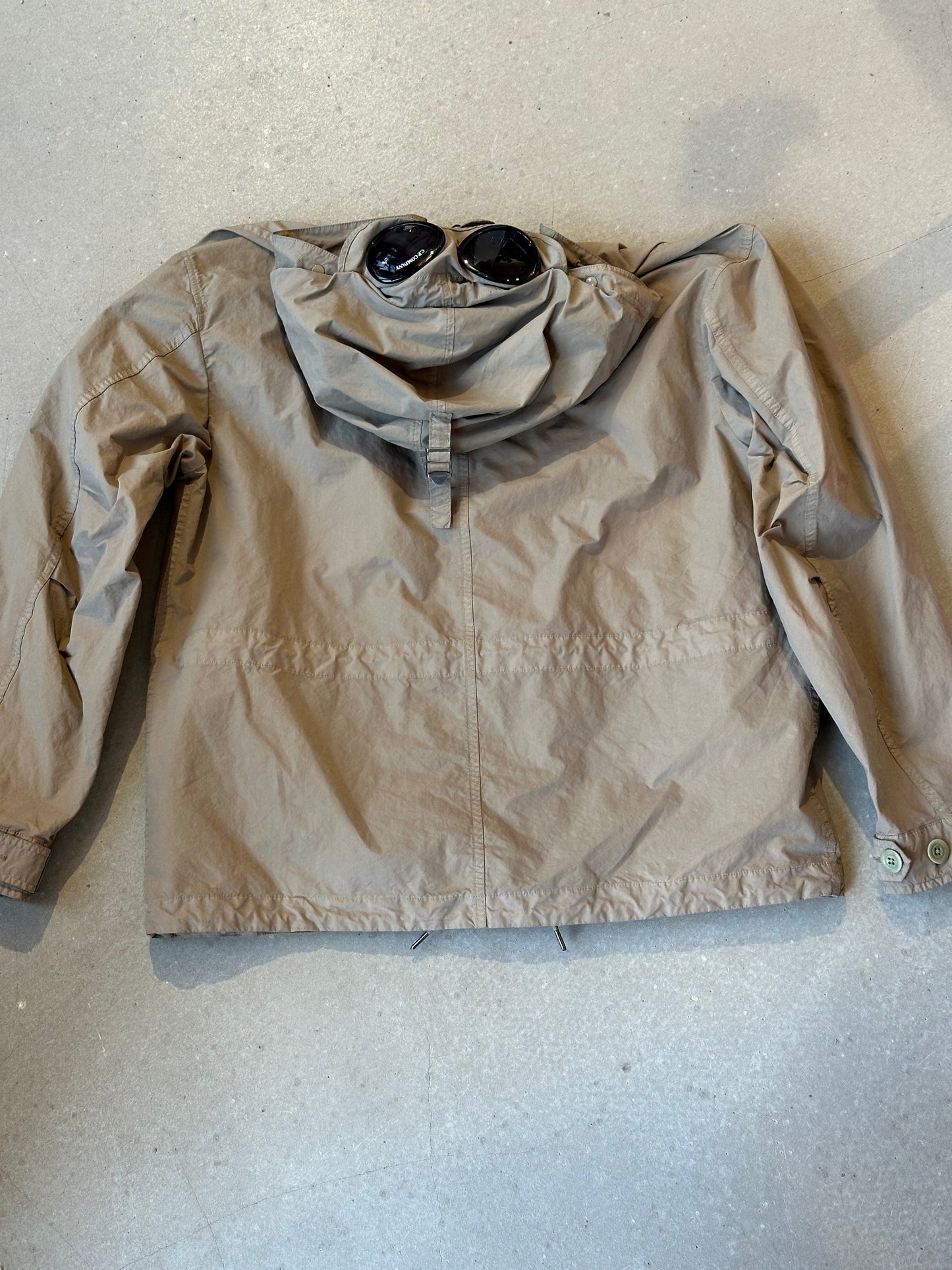 C.P. Company Micro Kei Goggle Jacket Khaki M