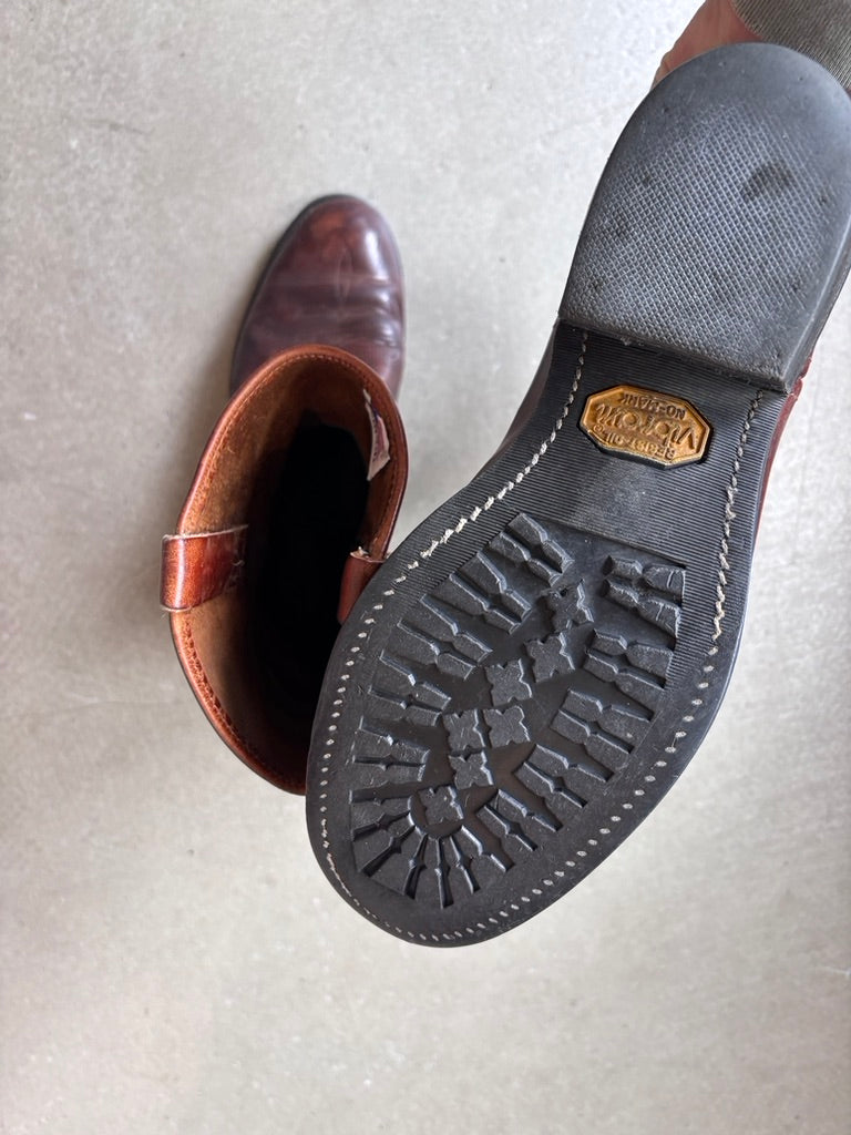 Men Boots Brown The American Hobo 'Made in USA' 43/44