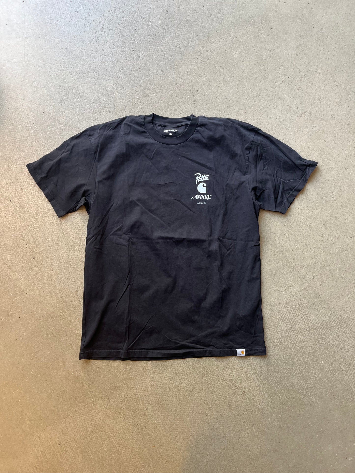 Carhartt X Patta X Awake Tee Black XL