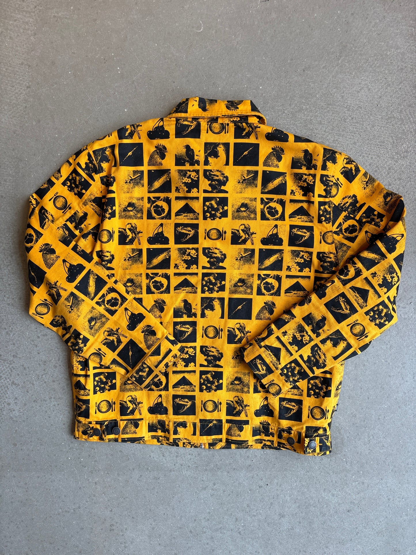 Obey Worldwide Yellow Jacket size L