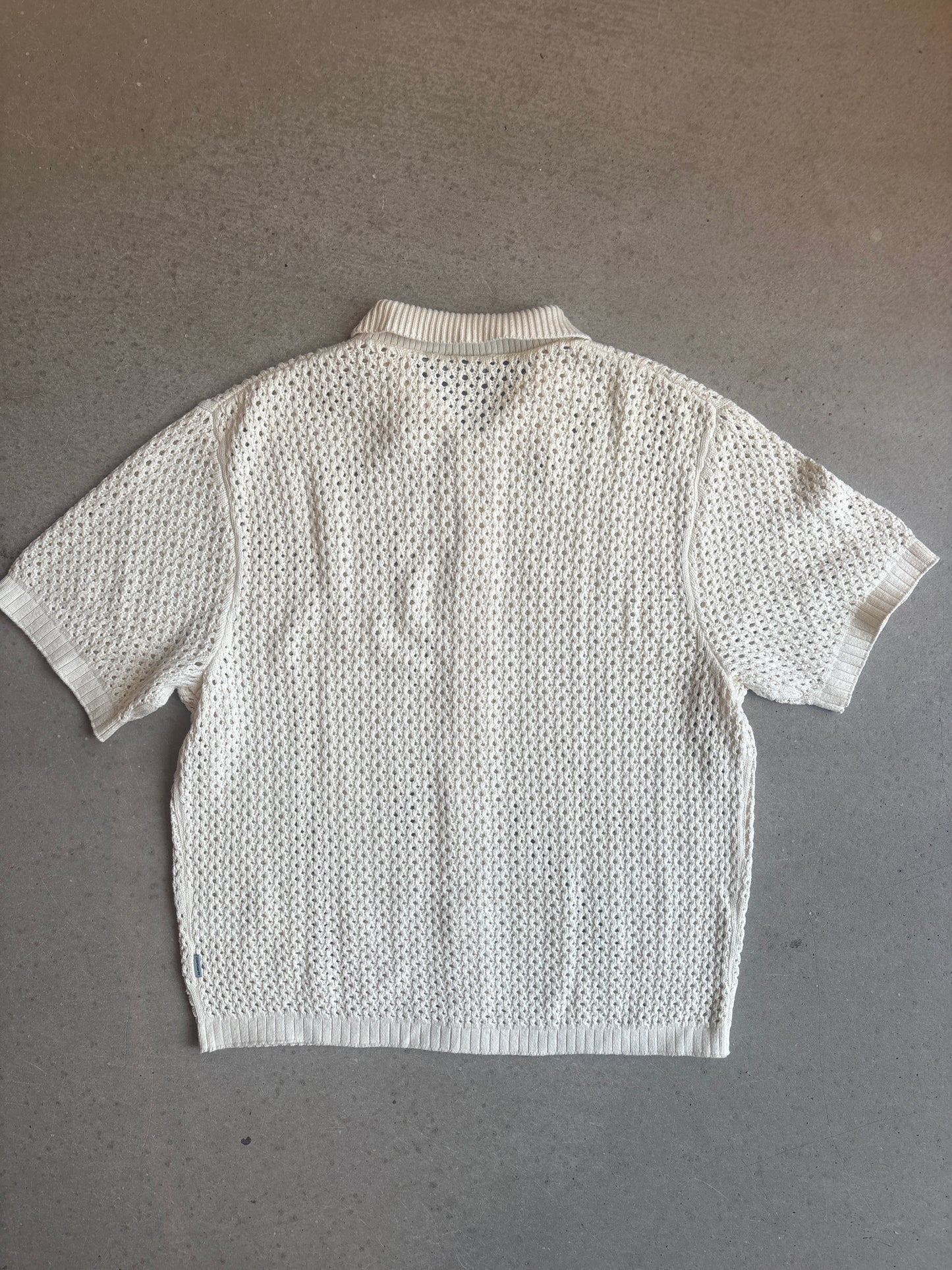 Carhartt open weave shirt L beige