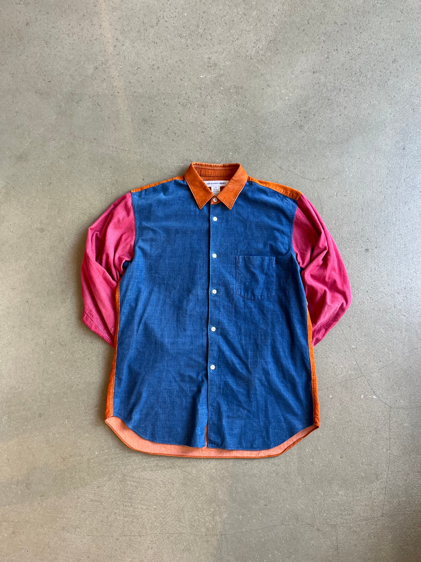 Comme Des Garcons Multi Color Shirt Size M