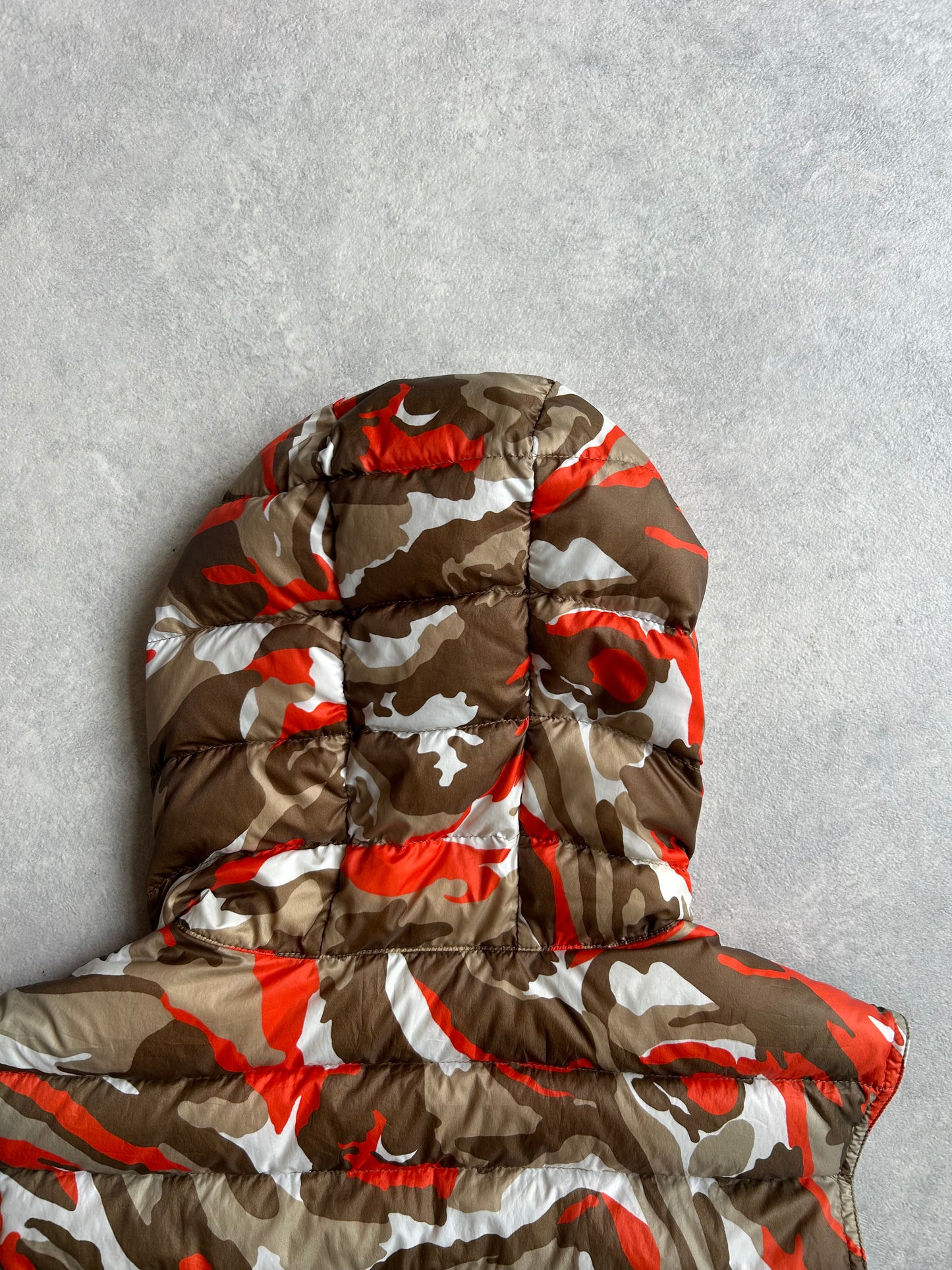 Moncler Patrick Down Vest Camo Large