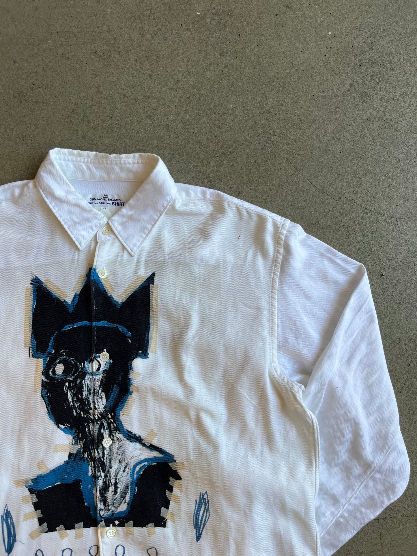 Comme Des Garçons Shirt - Jean-Michel Basquiat Size M
