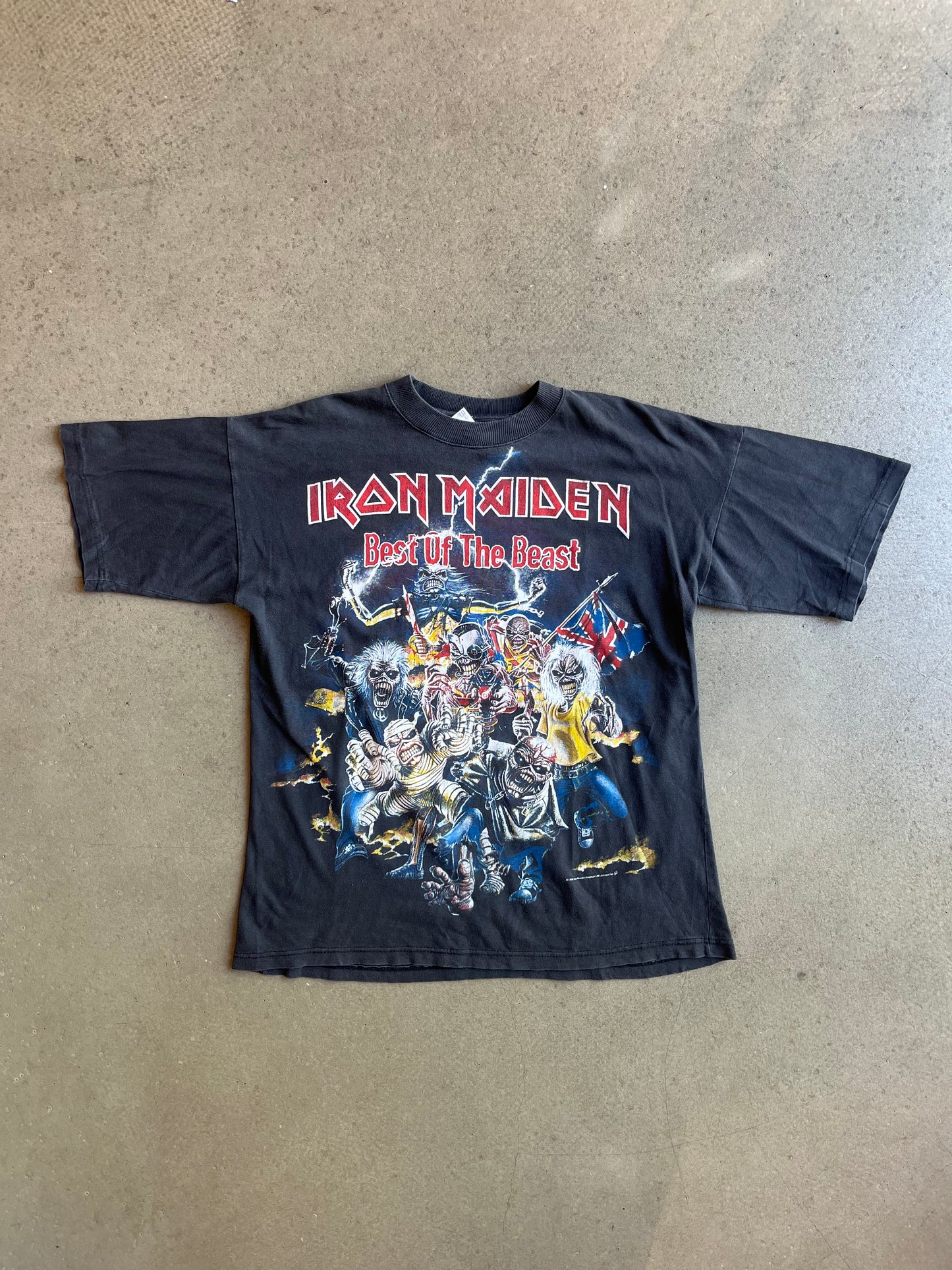 Iron Maiden 90's Best of The Beast Tee Black L